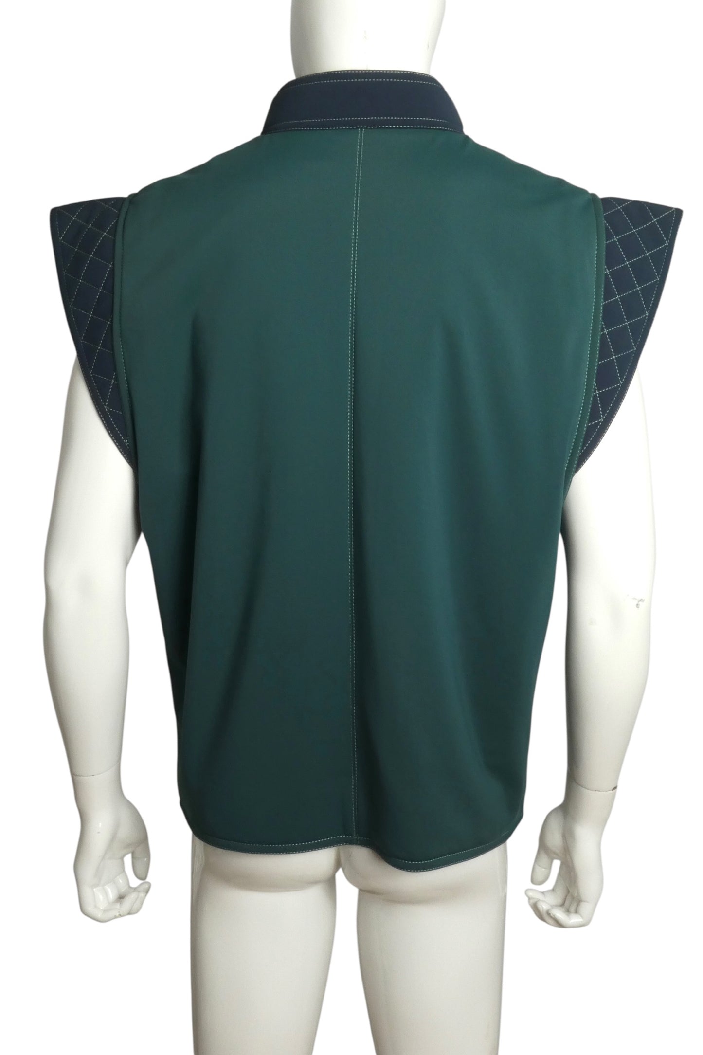 1996 Quilted BIb Front Jacket, Size XL