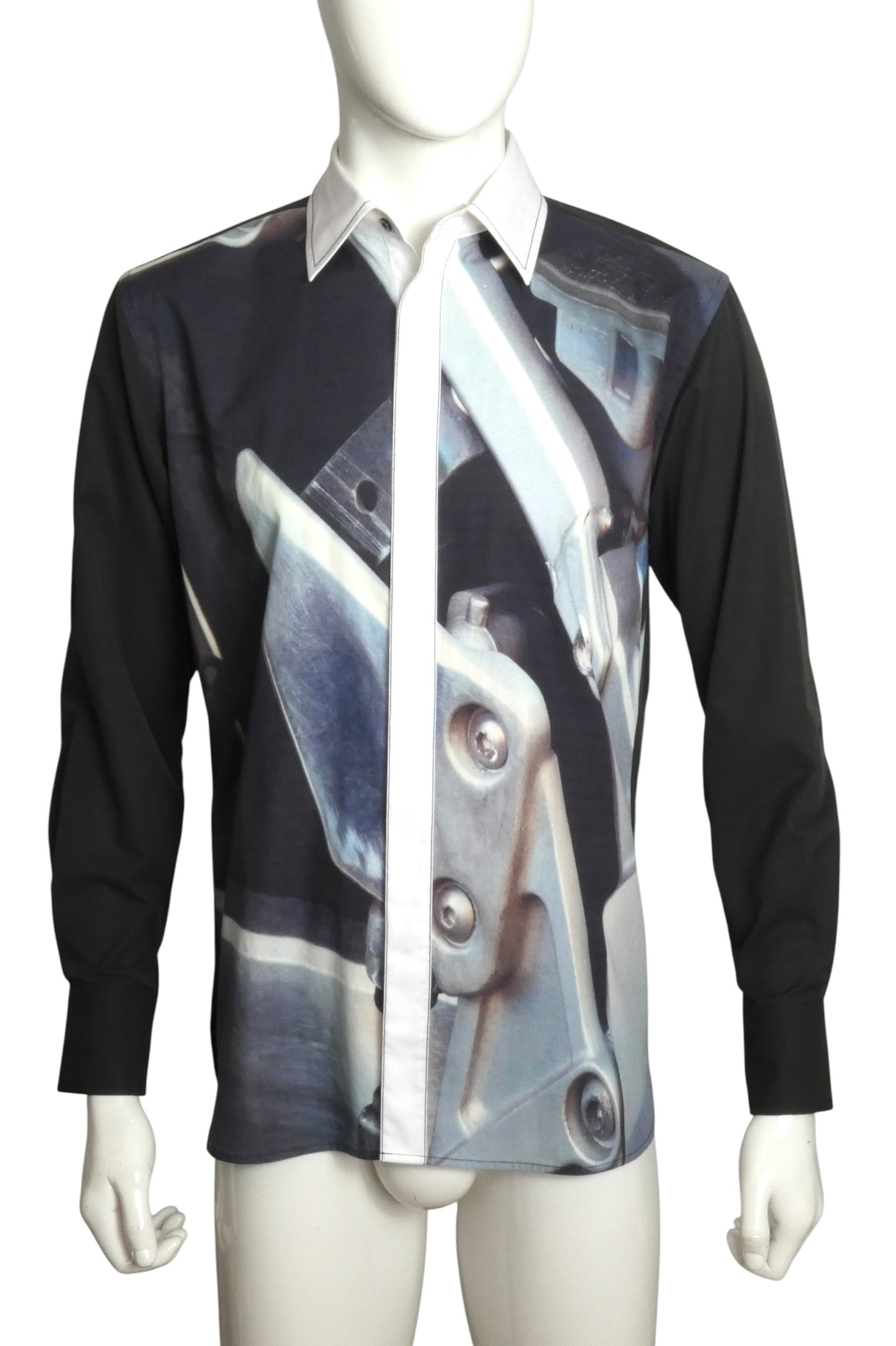 1997 Cotton Print Shirt, Size-Medium
