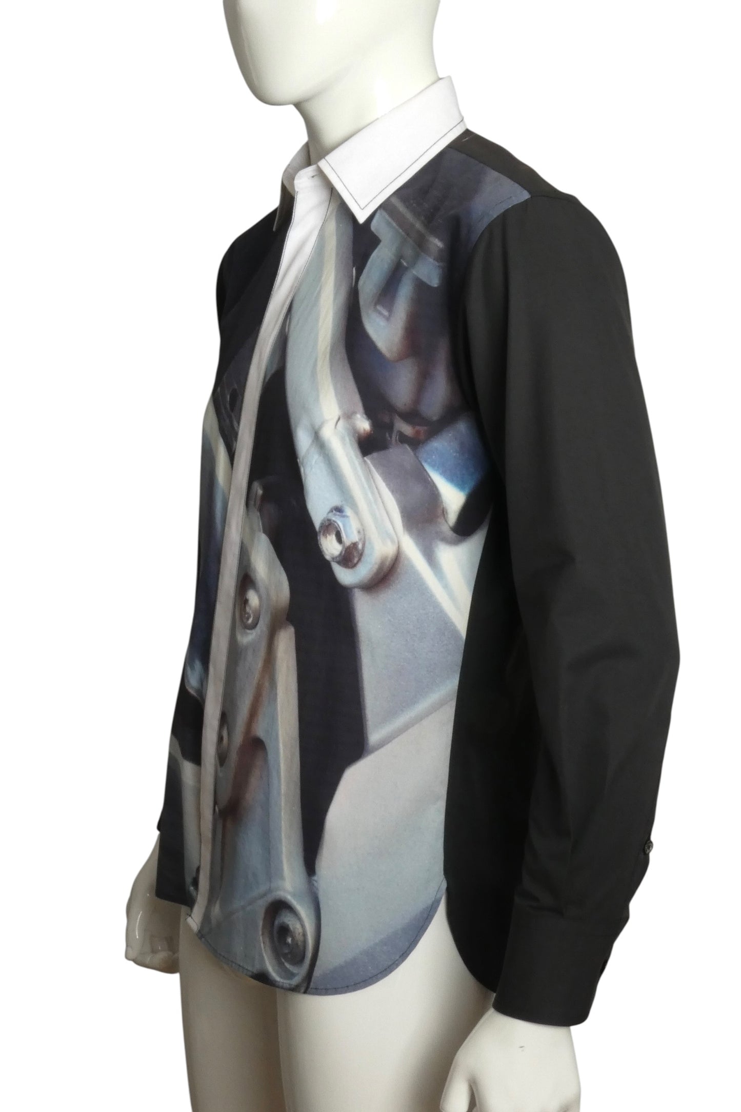 1997 Cotton Print Shirt, Size-Medium