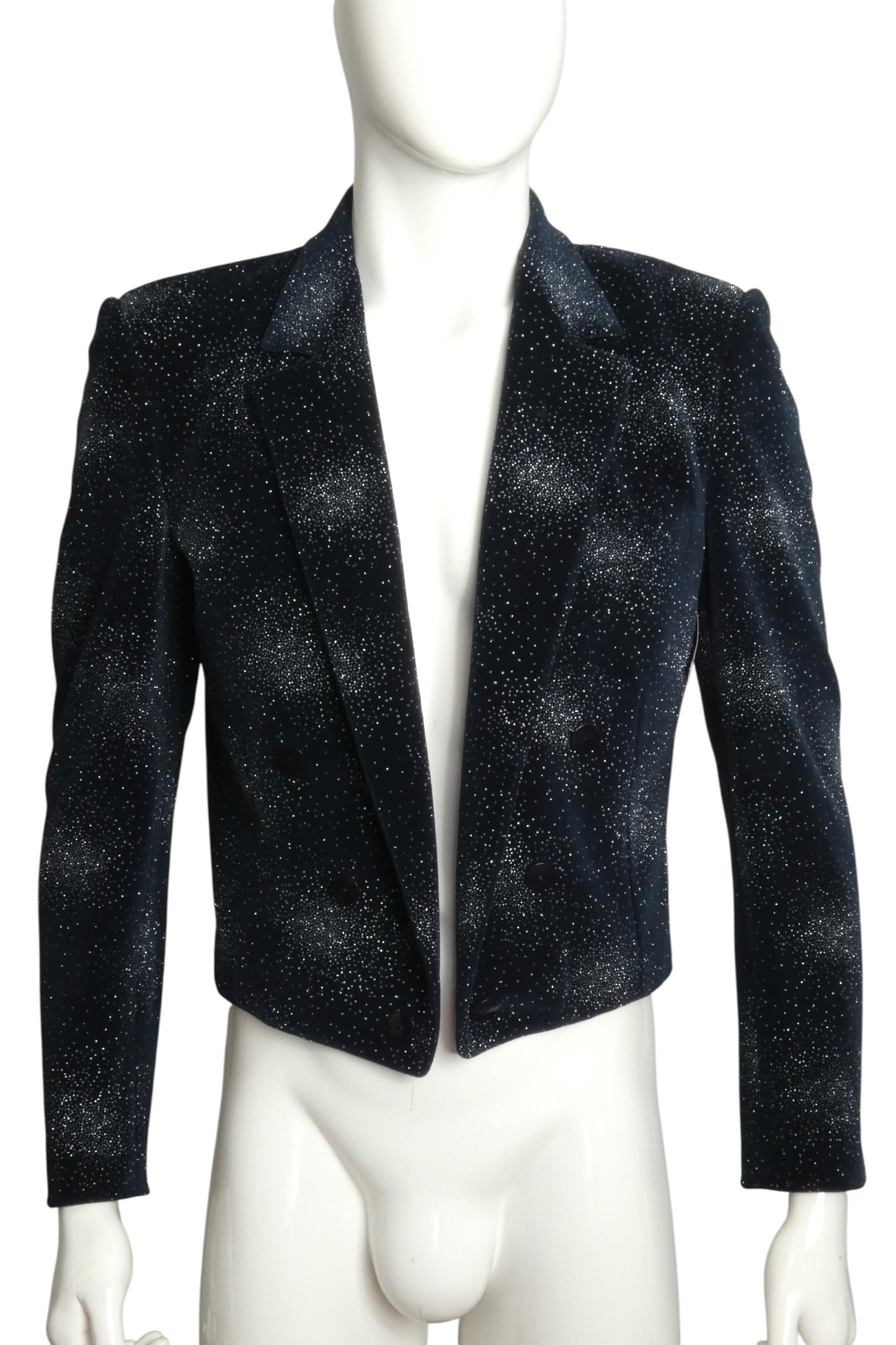 2005 Glitter Velvet Dinner Jacket, Size-Large