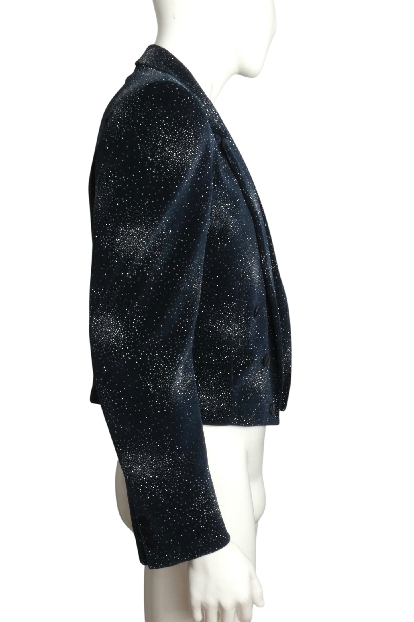2005 Glitter Velvet Dinner Jacket, Size-Large
