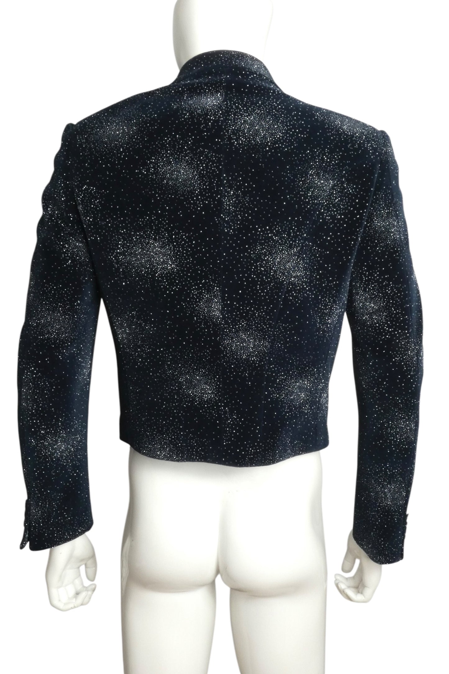 2005 Glitter Velvet Dinner Jacket, Size-Large