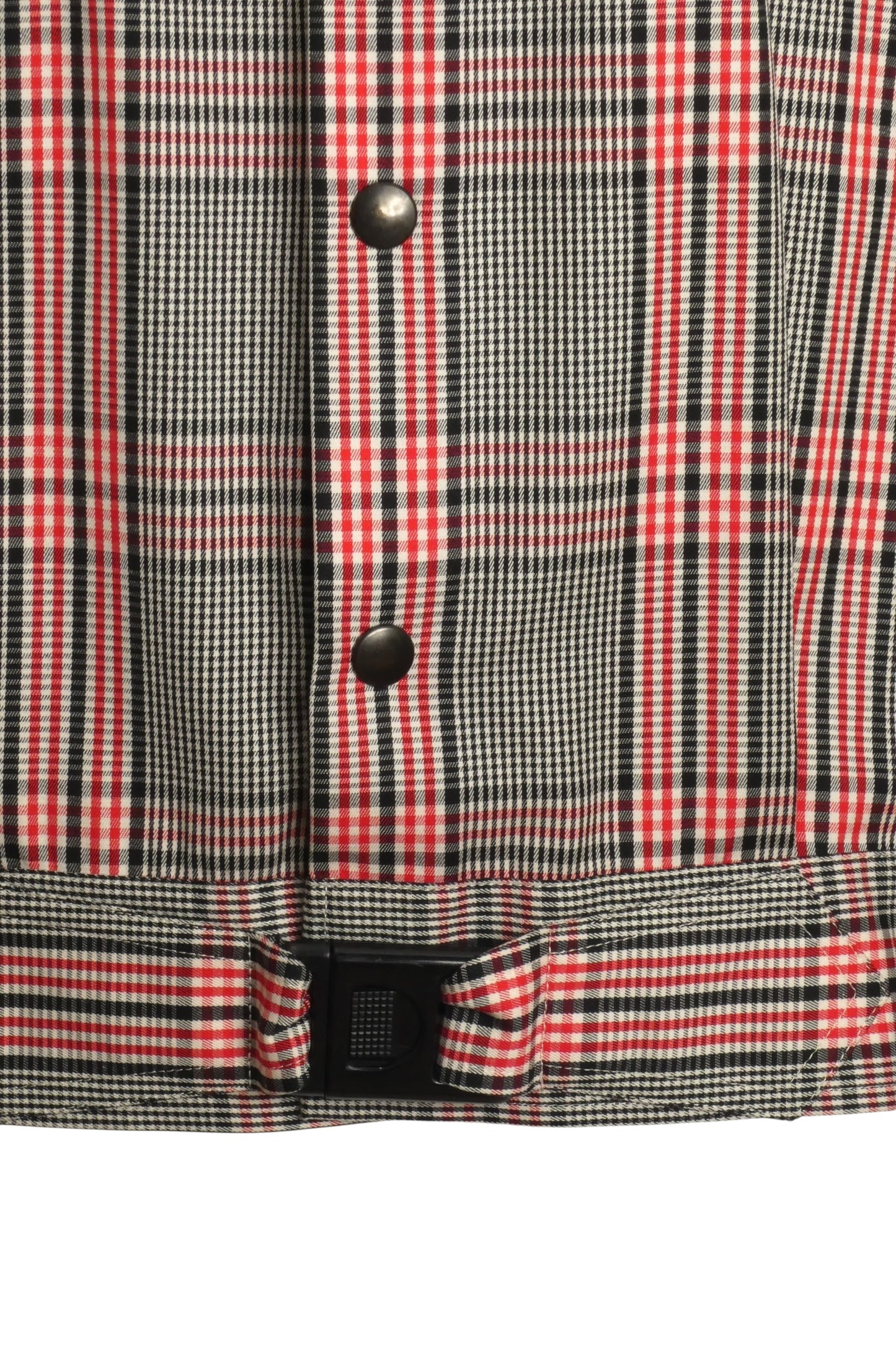 1980s Plaid Cotton Jacket, Size XL