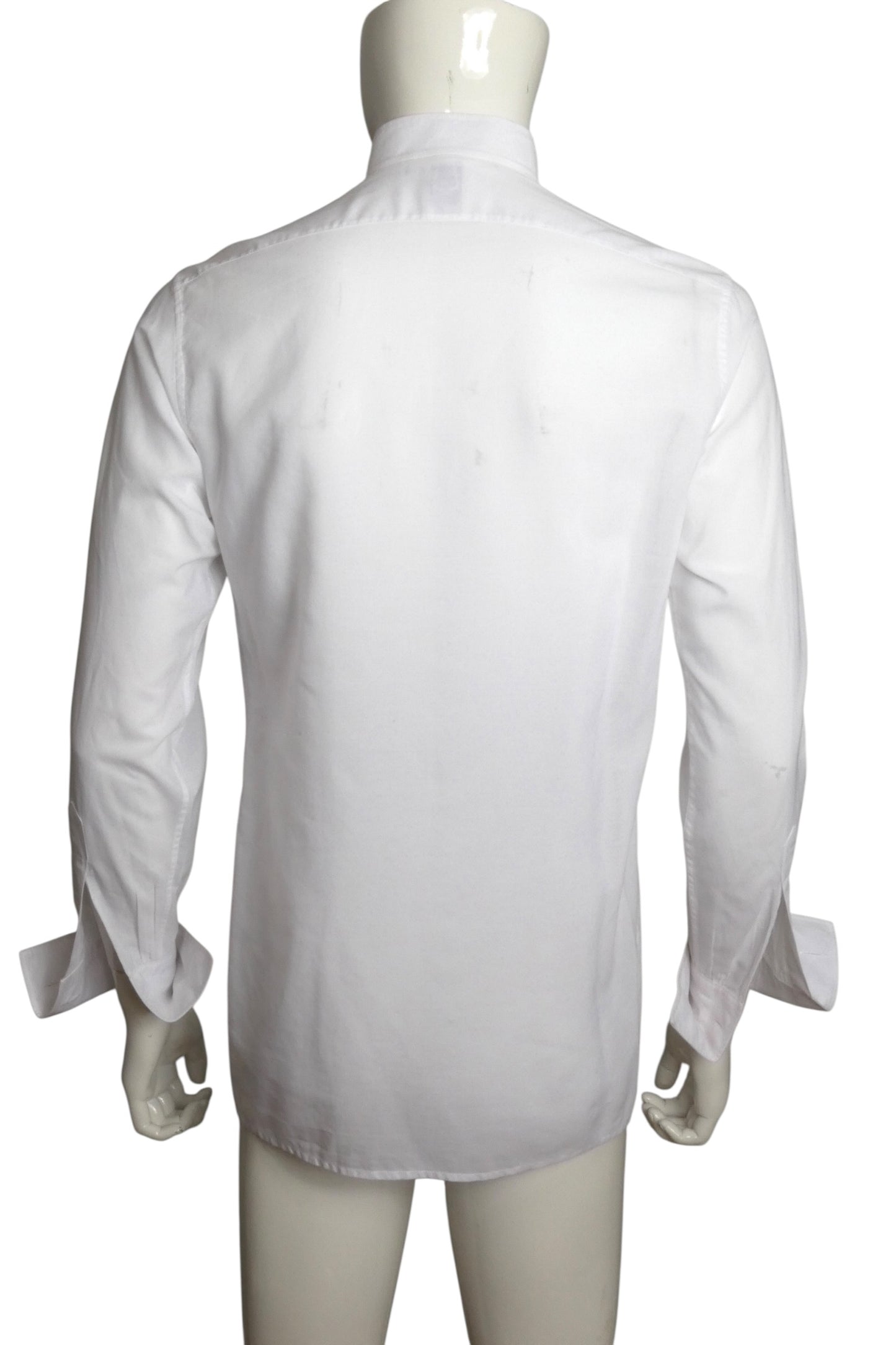 1980s Cotton Tuxedo Shirt, Size-Medium