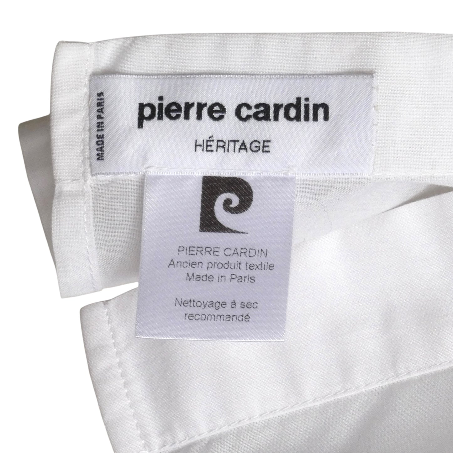 1980s Cotton Tuxedo Shirt, Size-Medium