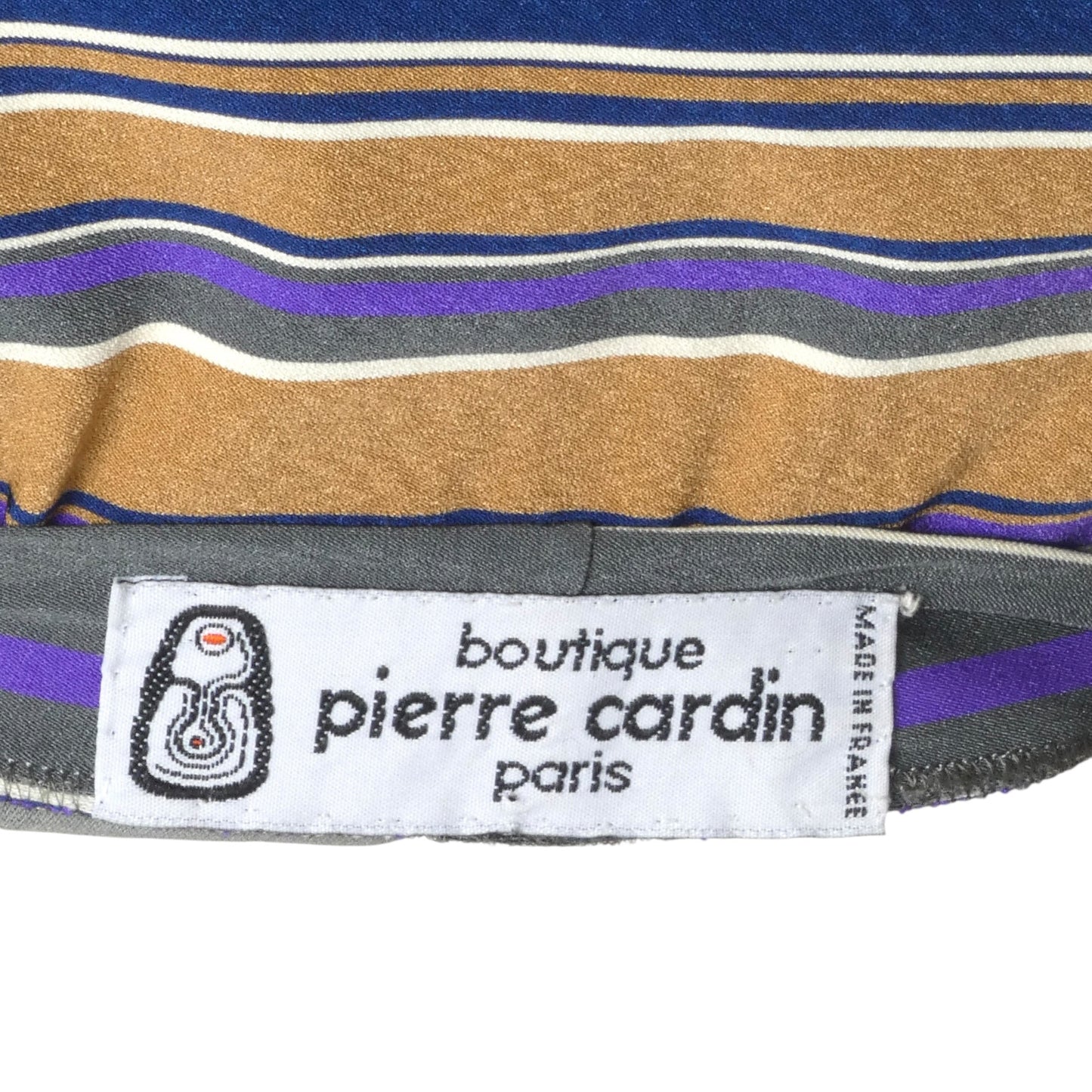 2007 Cotton Striped Knit T-Shirt, Size Large