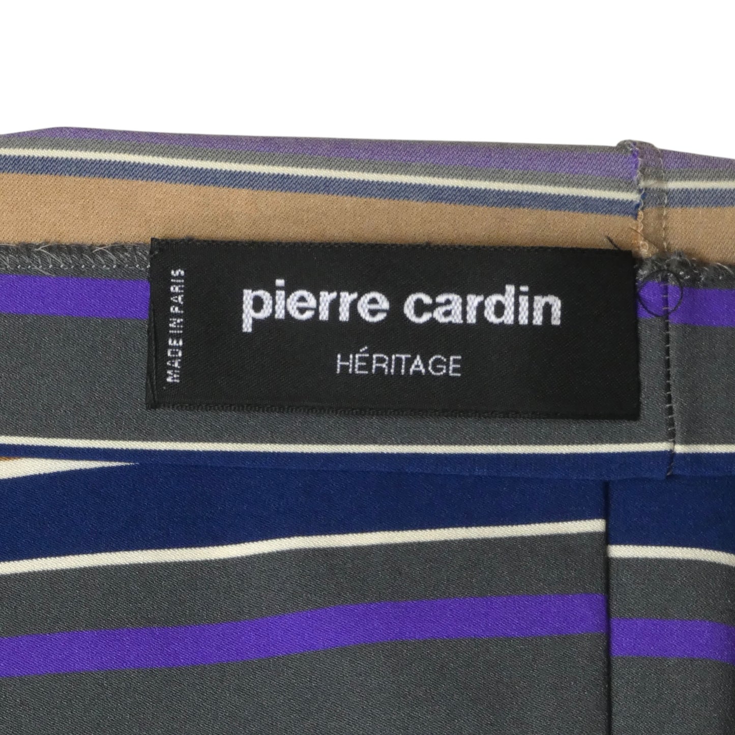 2007 Cotton Striped Knit T-Shirt, Size Large