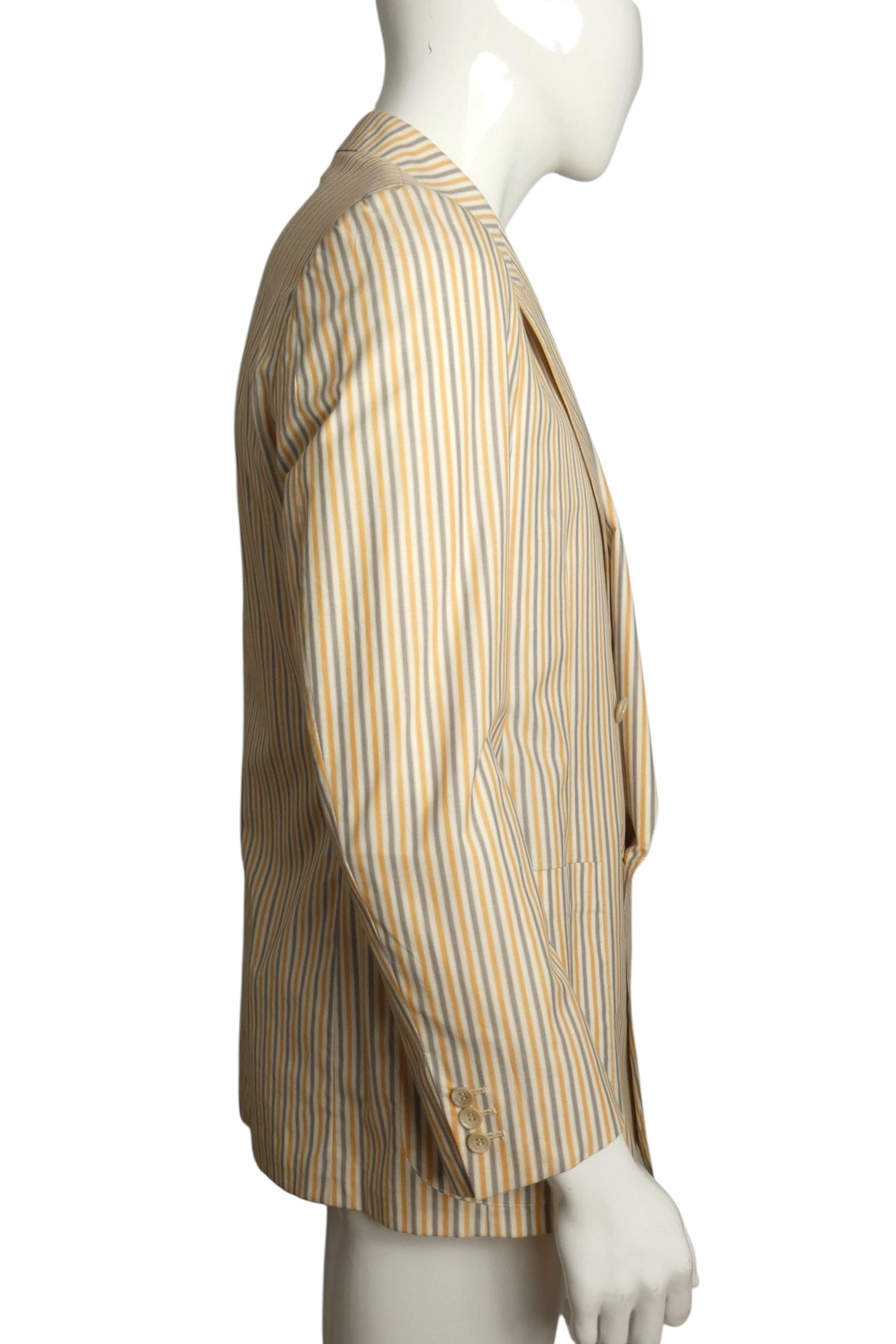 1998 Cotton Stripe Blazer, Size Large