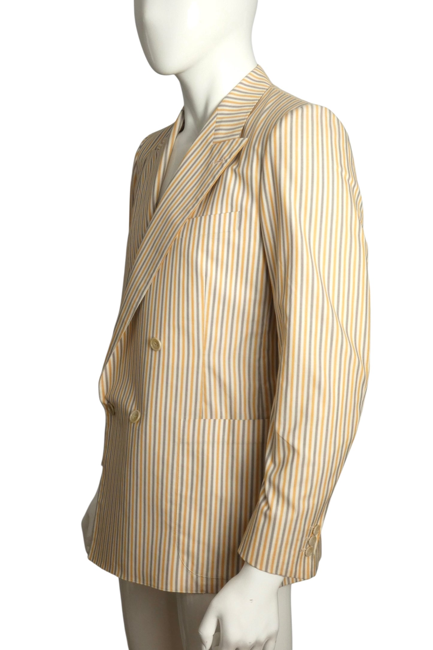 1998 Cotton Stripe Blazer, Size Large