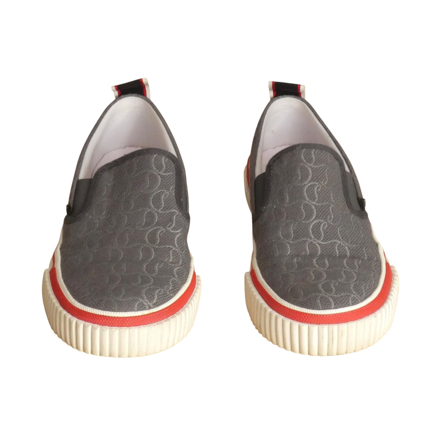Canvas Slip-On Sneakers, Size 8