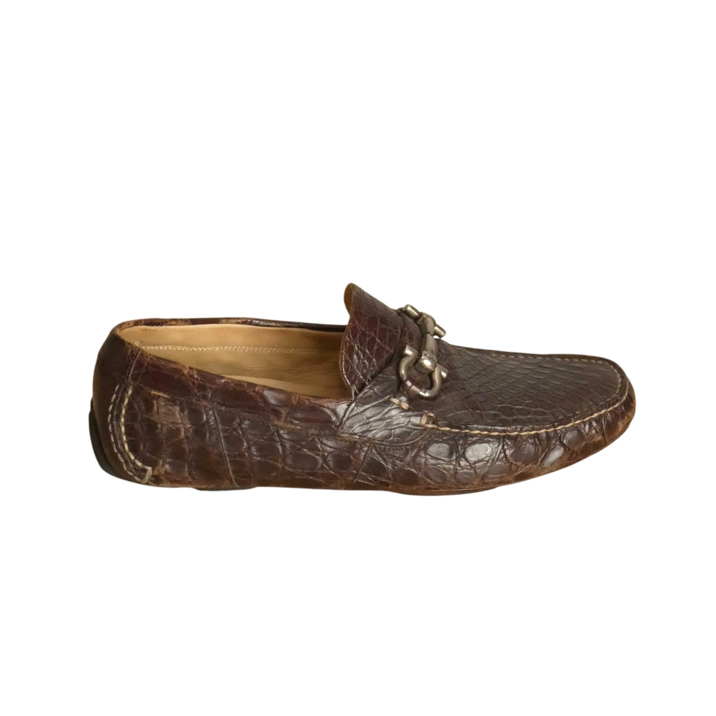 Alligator Driving Moccasins, Size-8.5