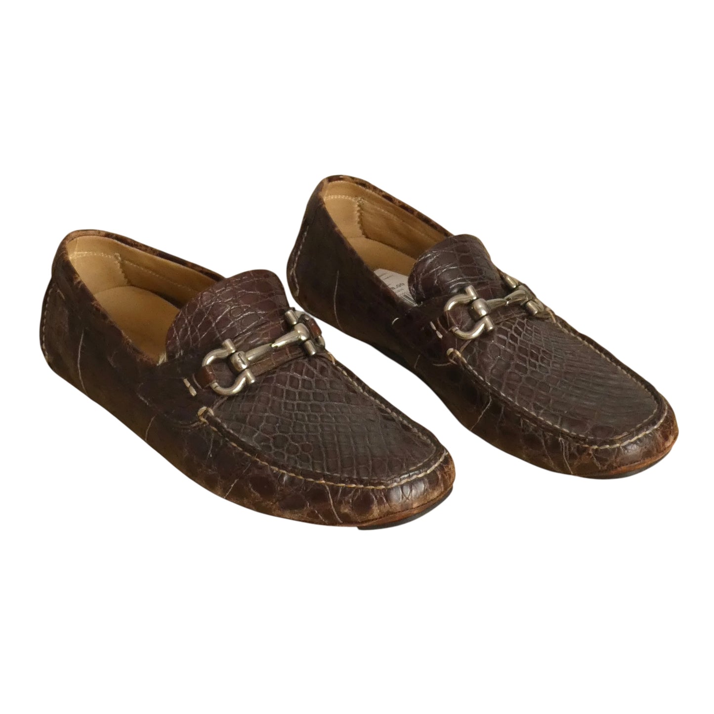 Alligator Driving Moccasins, Size-8.5