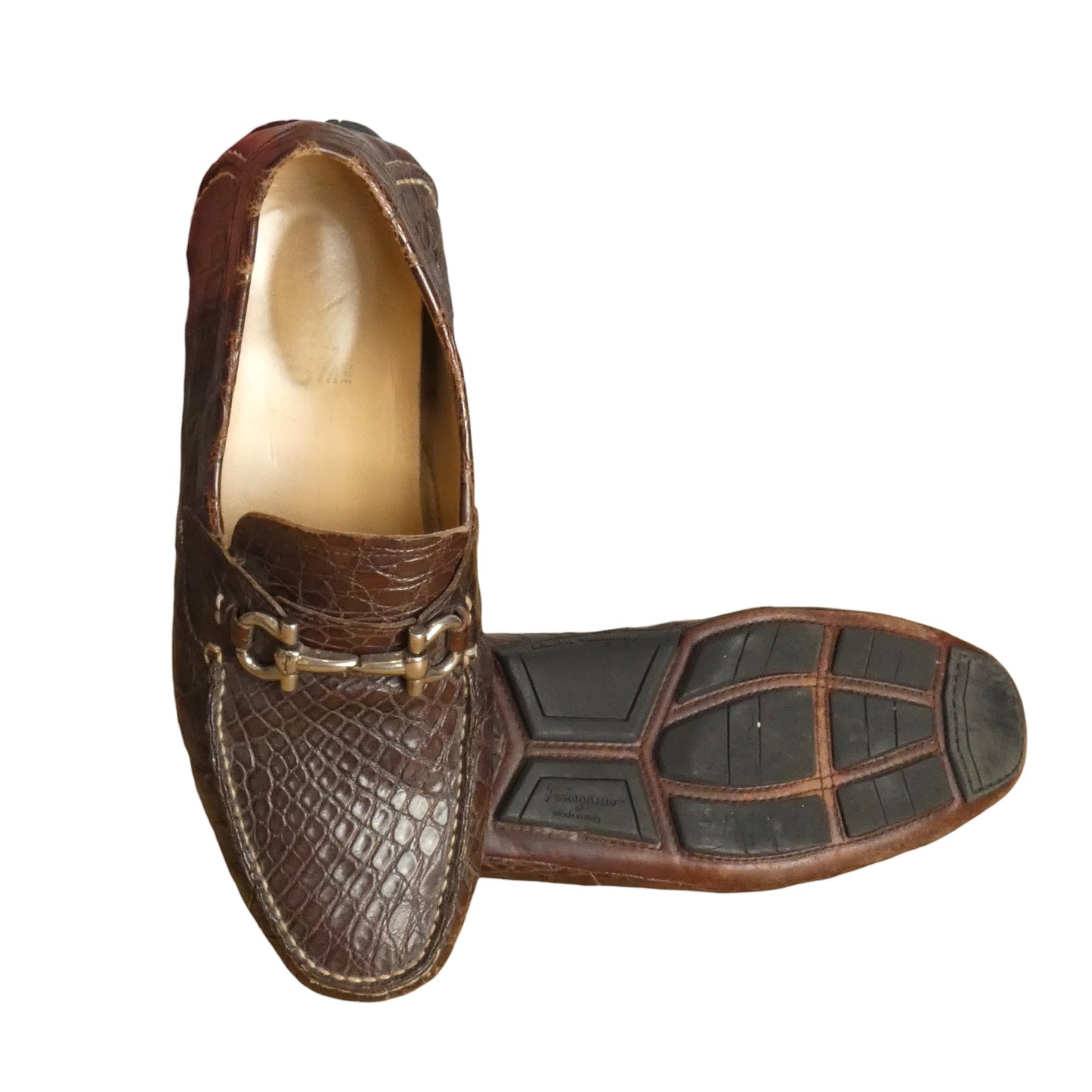 Alligator Driving Moccasins, Size-8.5
