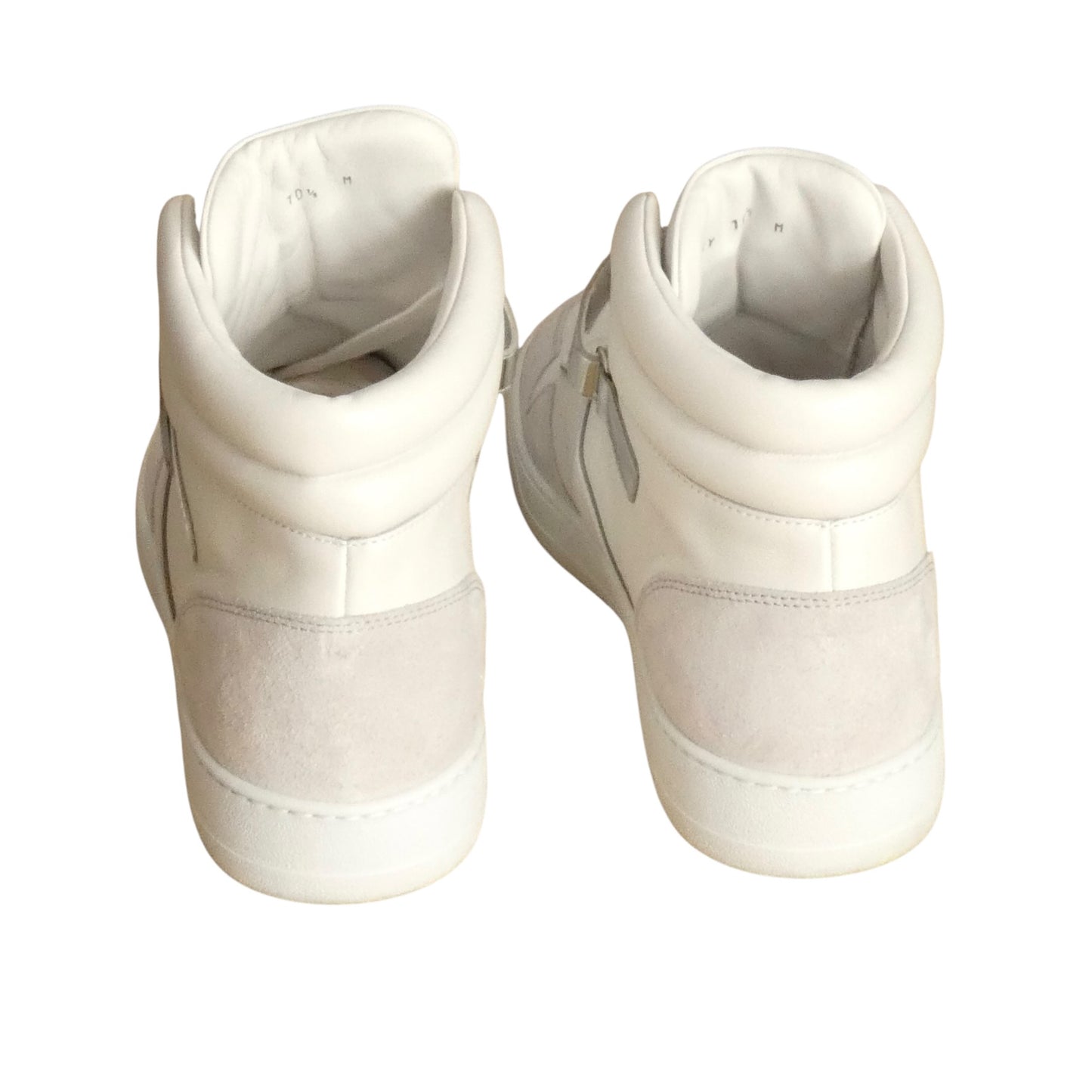 NOE Leather Hi Top Sneakers, Size US 10.5
