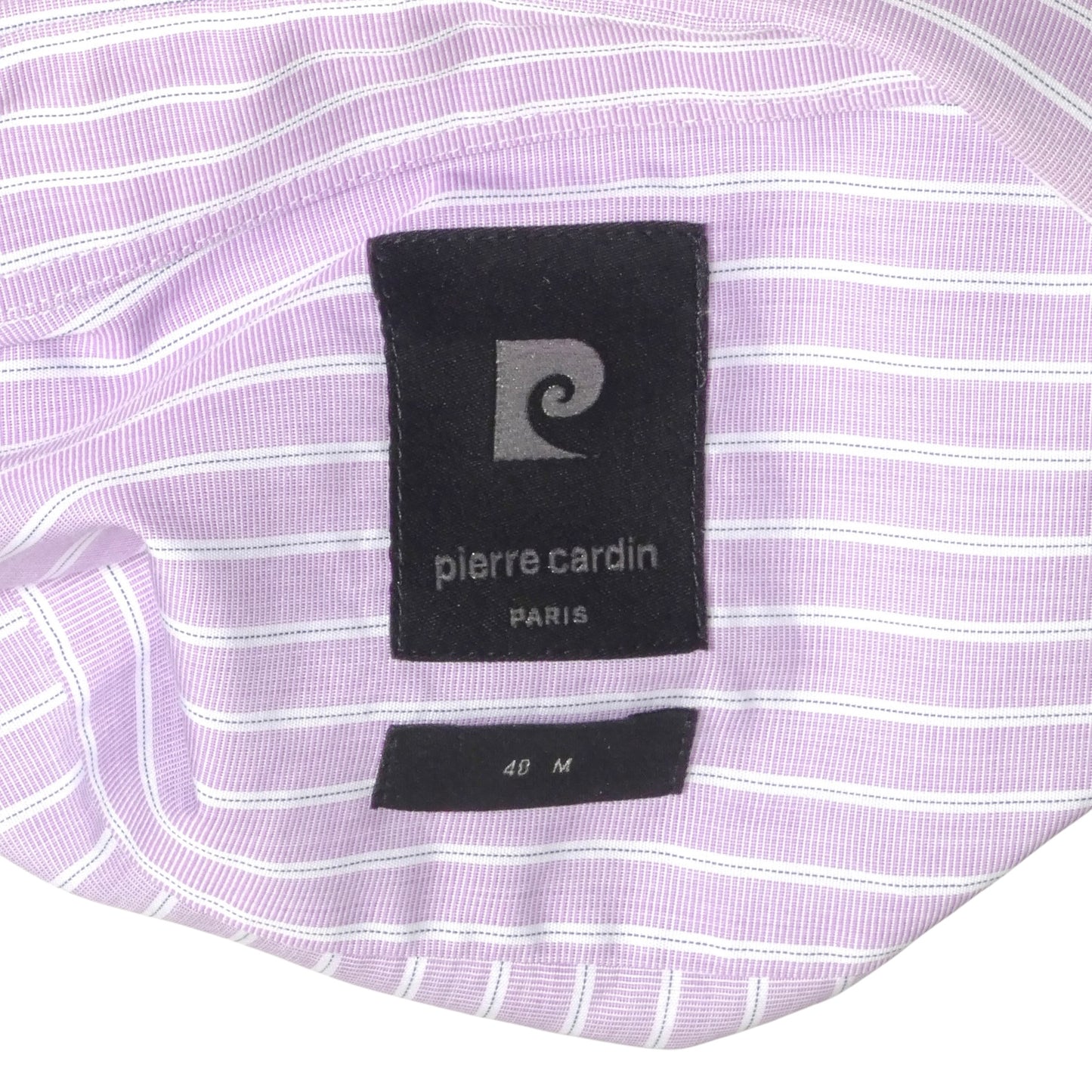 1997 Cotton Stripe Dress Shirt, Size-Large