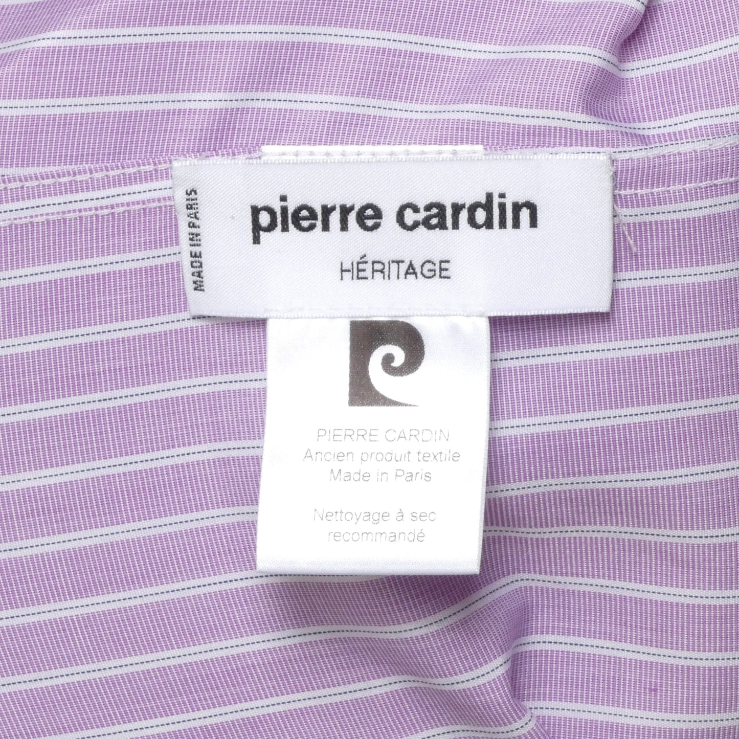 1997 Cotton Stripe Dress Shirt, Size-Large