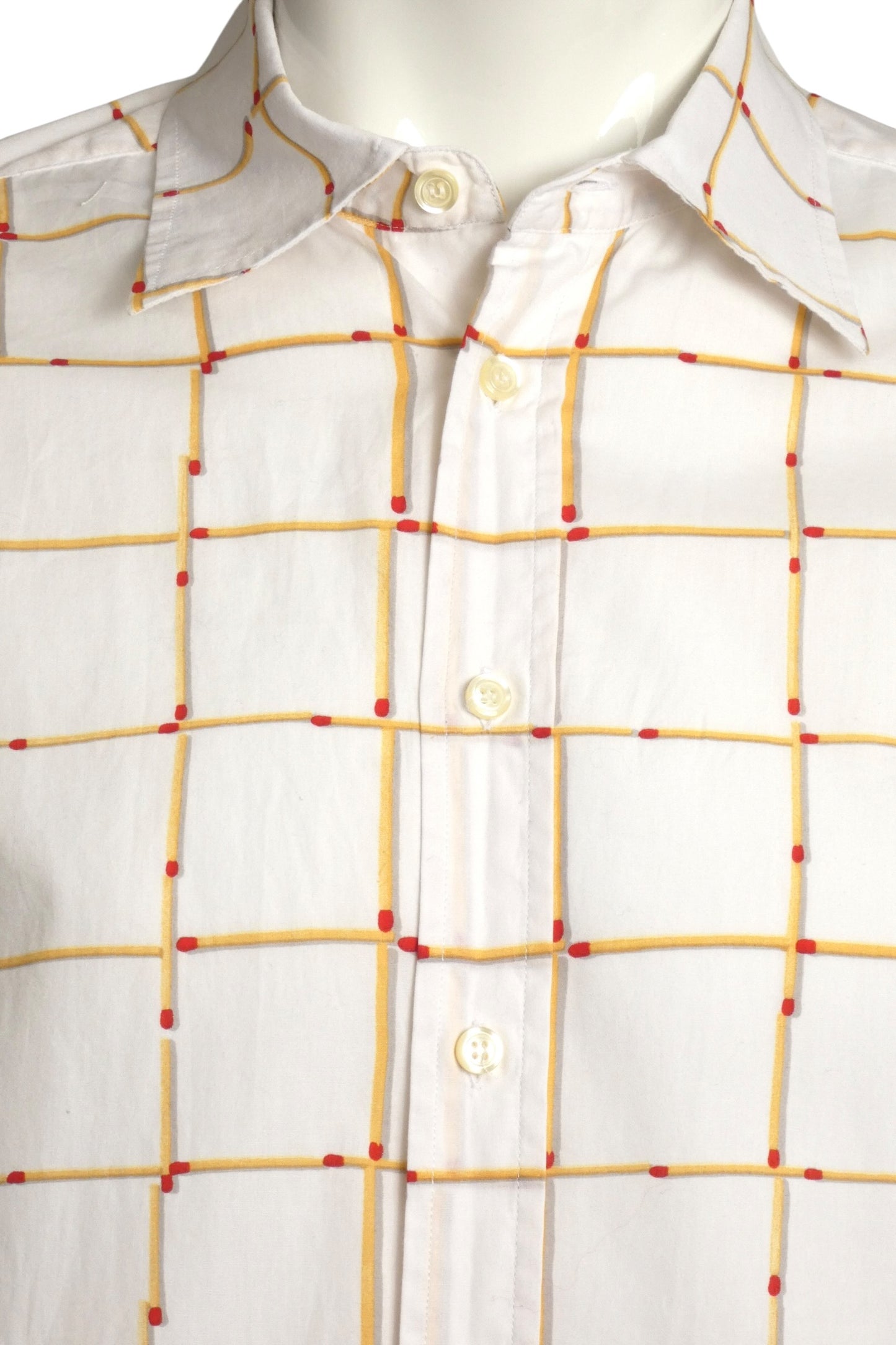 1990s Cotton L/S Shirt, Size Large