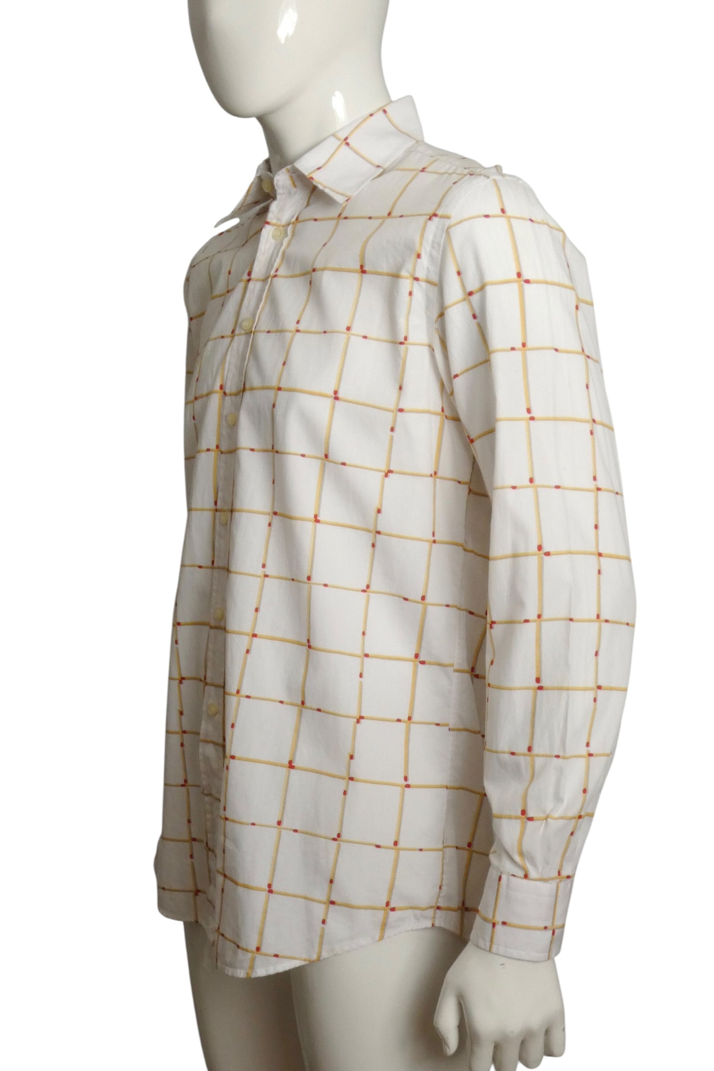 1990s Cotton L/S Shirt, Size Large