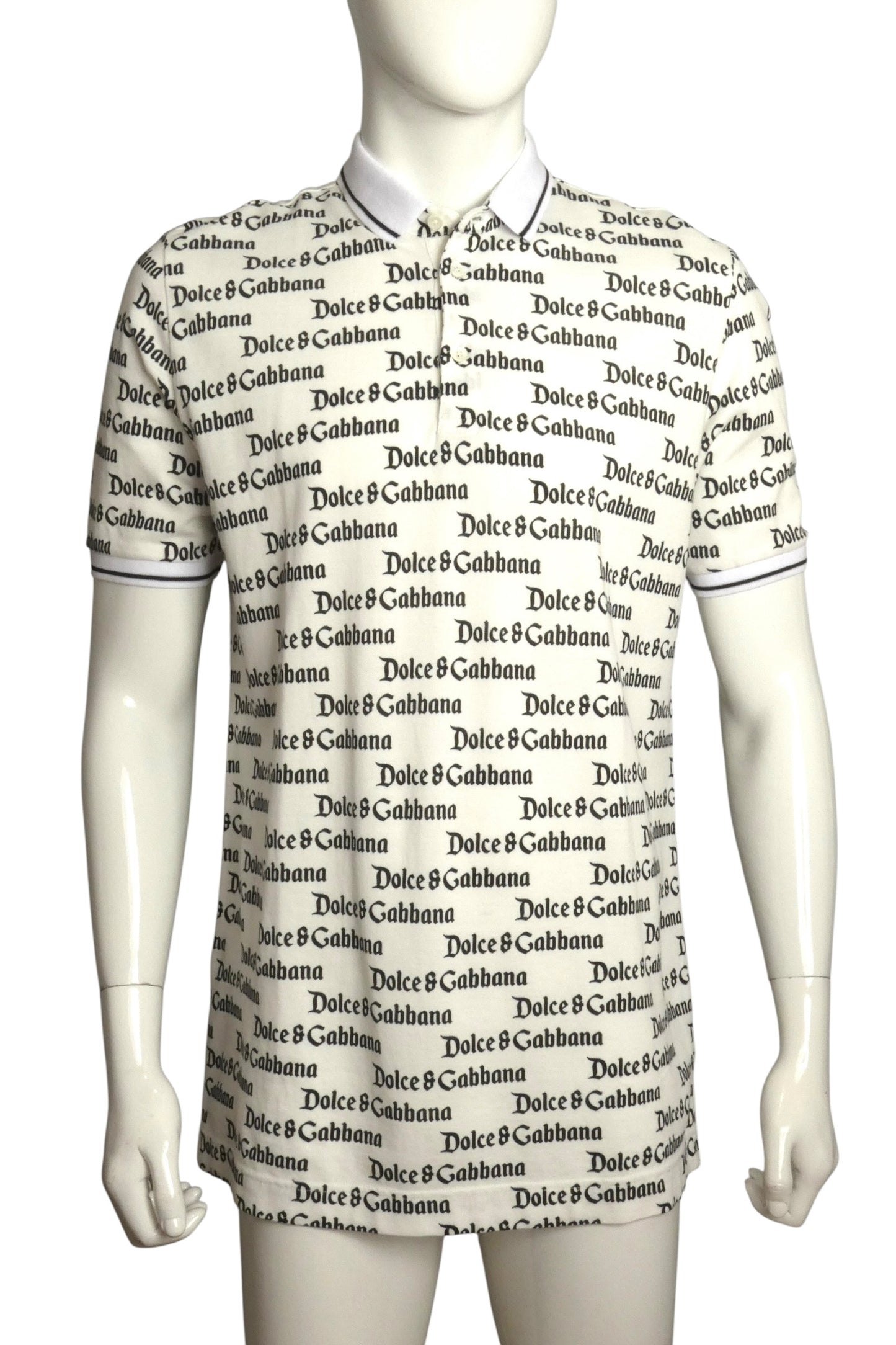 NWT Cotton Logo Polo Shirt, Size-Large