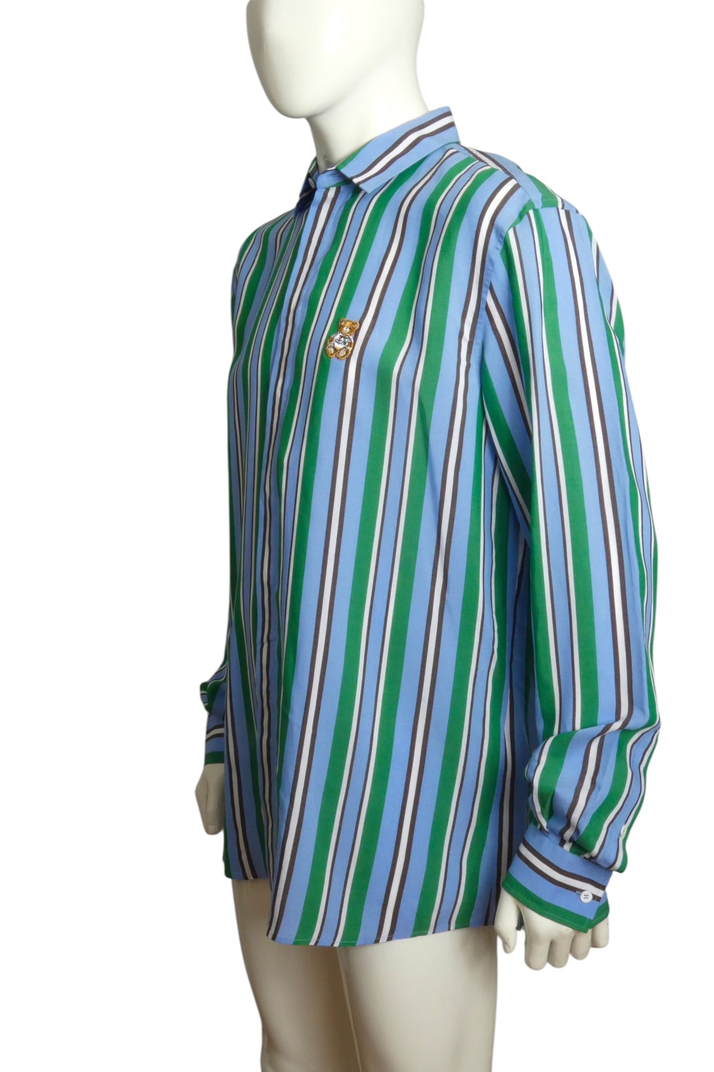 2024 NWT Rayon Stripe Shirt, Size-XLarge