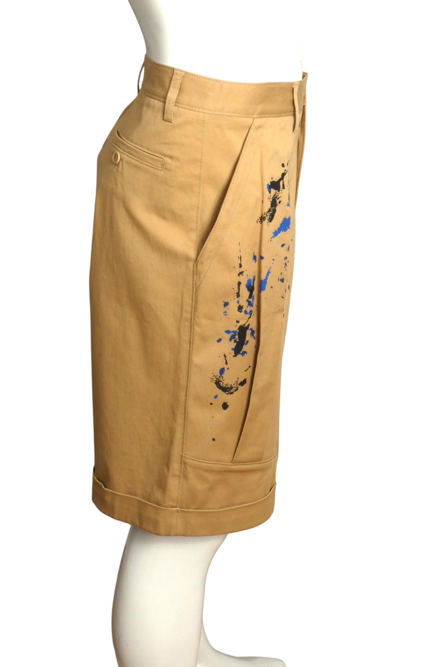 NWT 2024 Painted Cotton Shorts, Waist 32