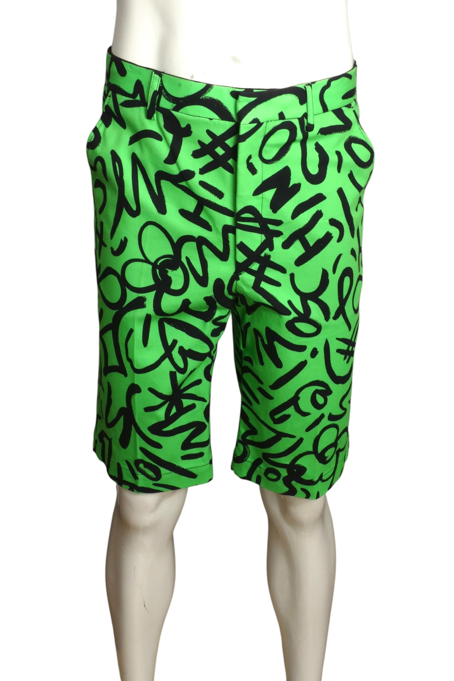 NWOT 2024 Cotton Print Shorts, Waist 32