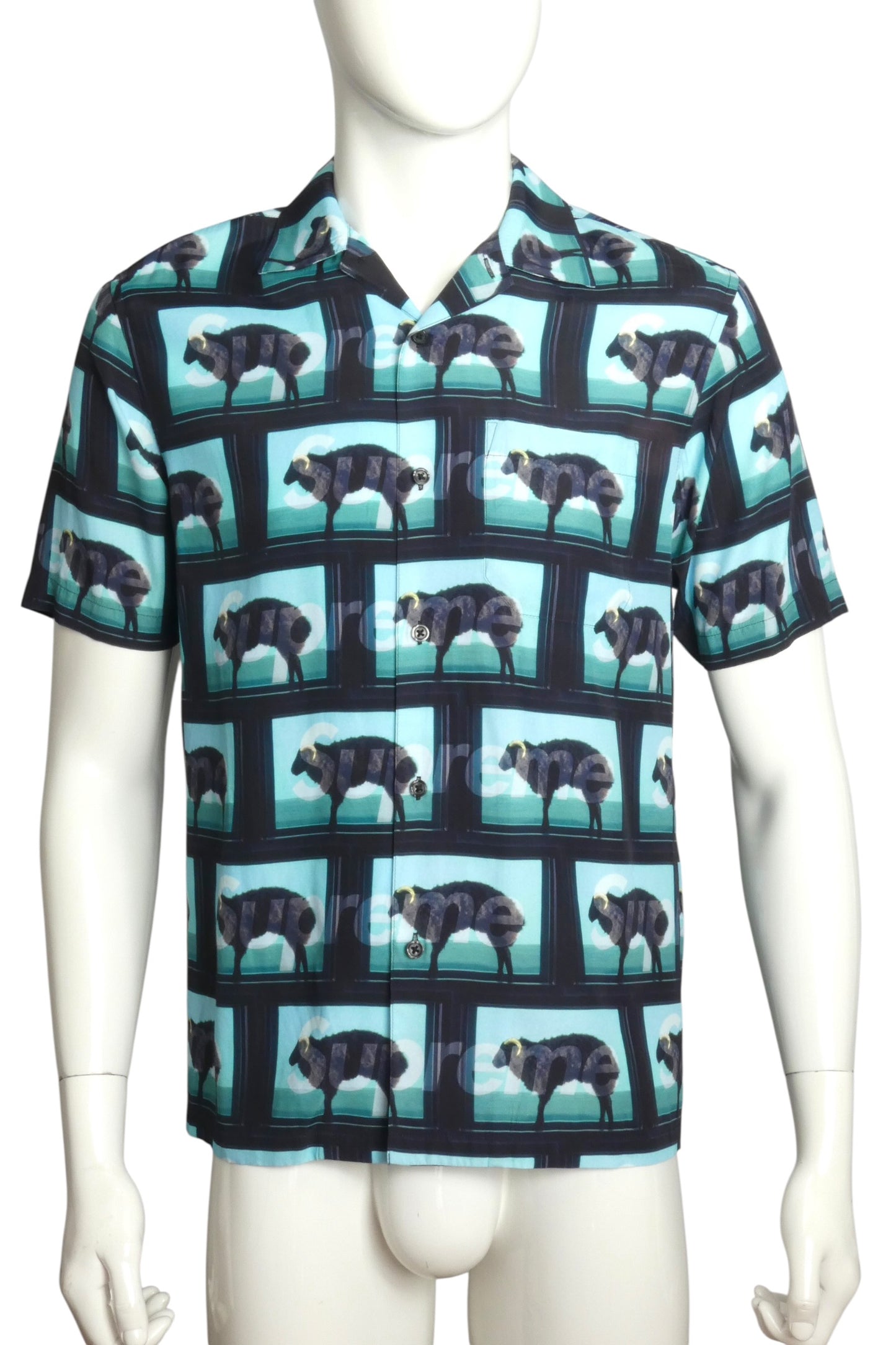 2025 Damien Hirst Rayon Shirt, Size-Small