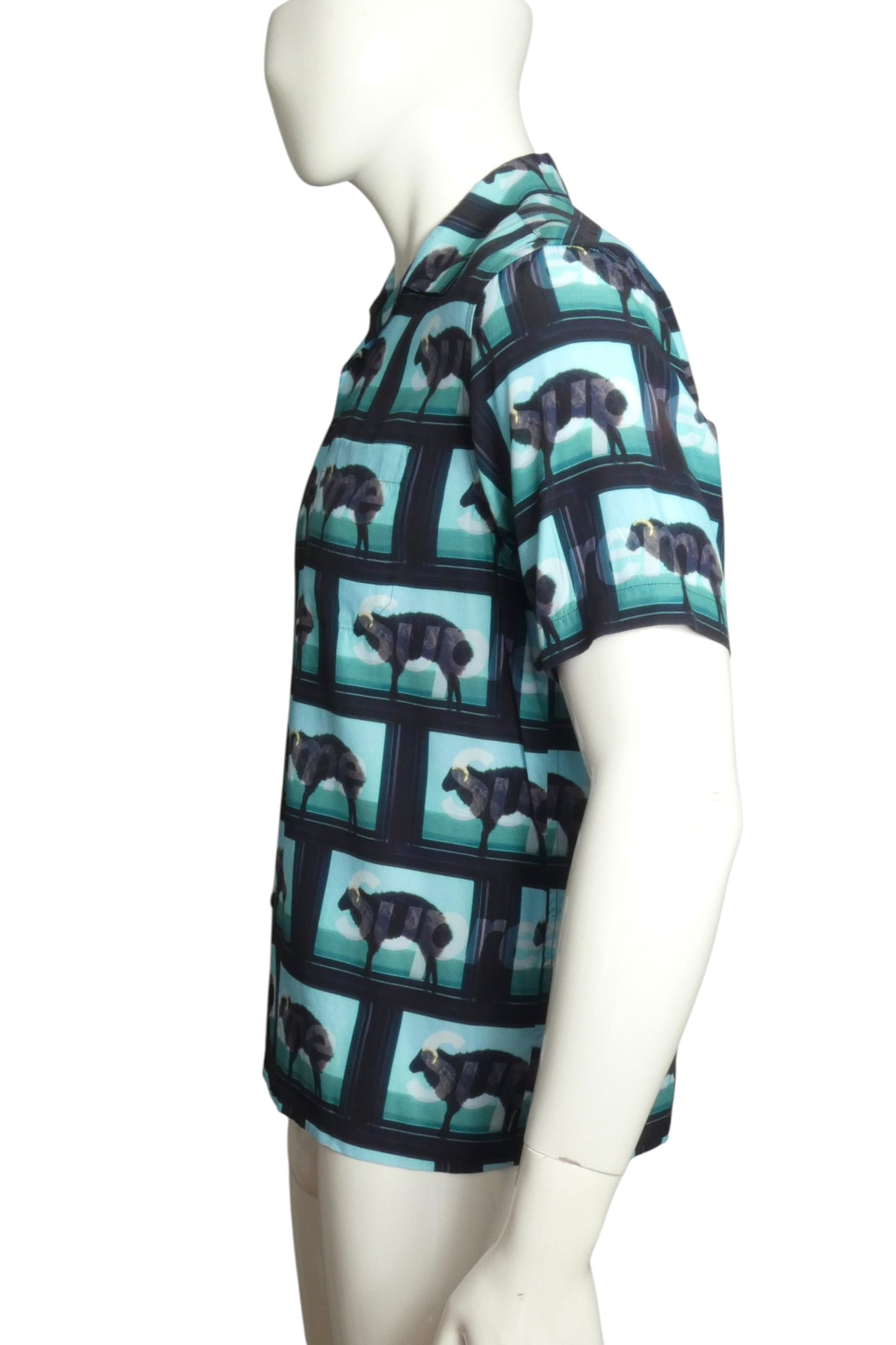 2025 Damien Hirst Rayon Shirt, Size-Small