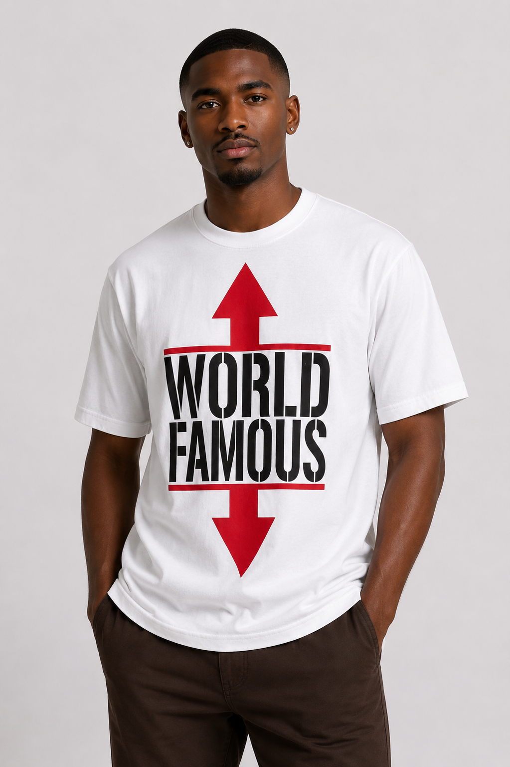 2026 Graphic Print T-Shirt, Size Large
