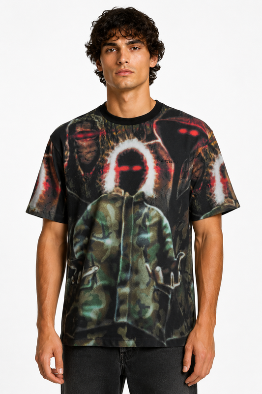SUPREME - 2026 "Shadows" Graphic T-Shirt, Size Med