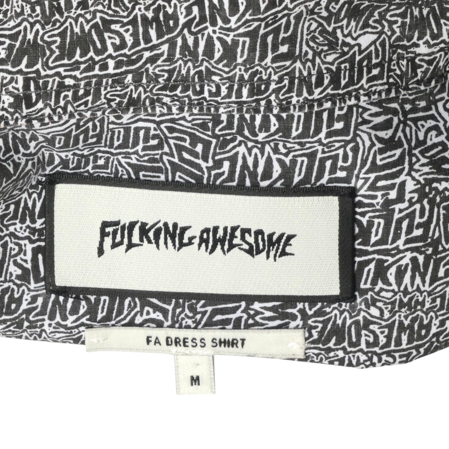 Graphic Print L/S Shirt, Size Medium