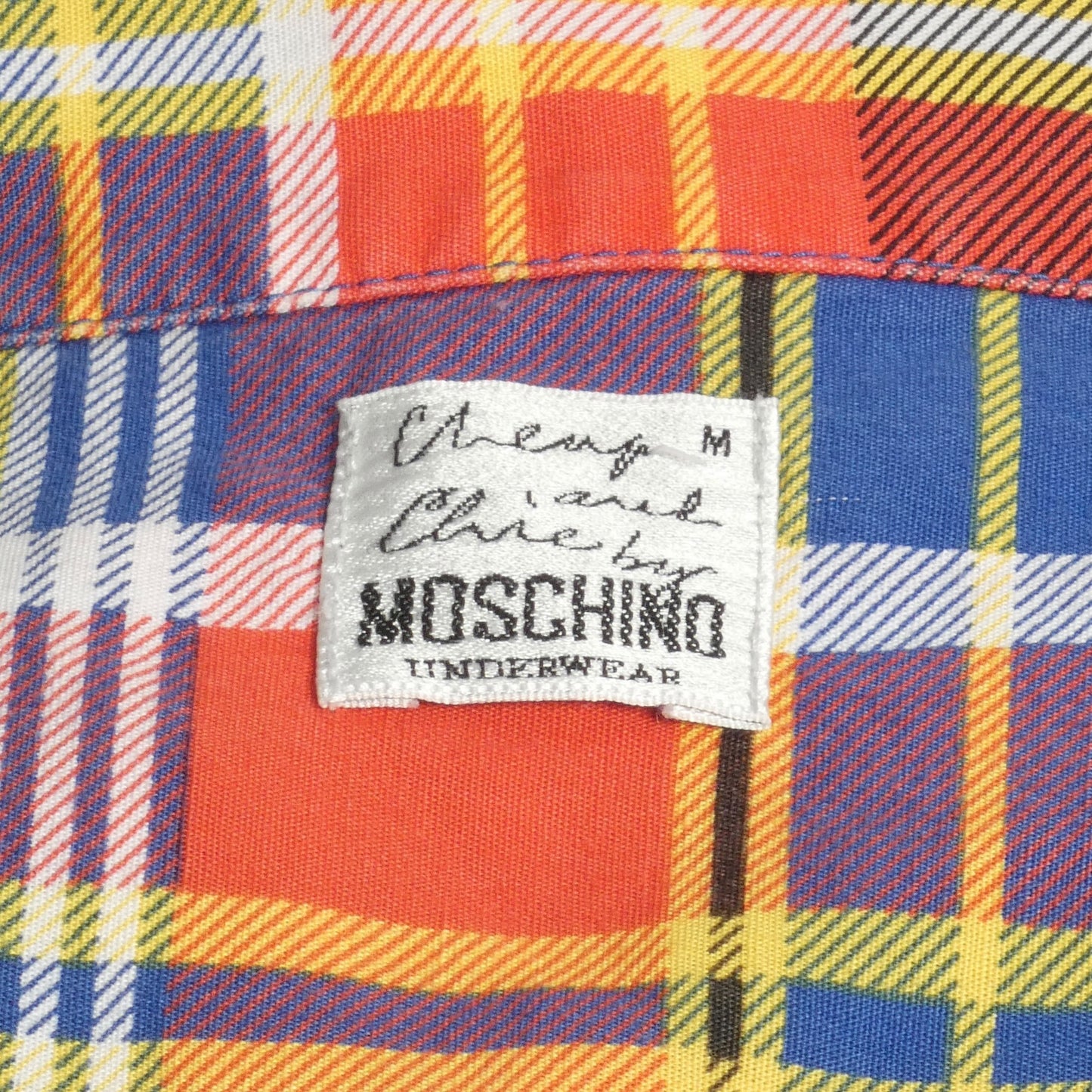 1990s Cotton Novelty Pajama Shirt, Size-Medium