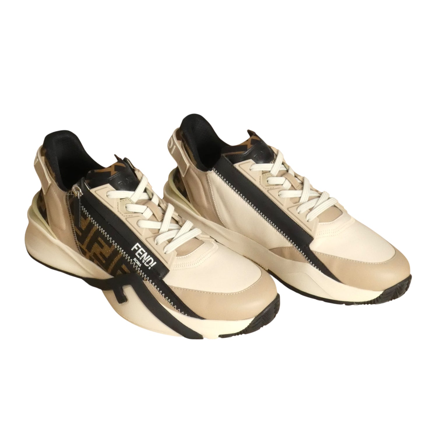 Monogram Flow Sneakers, Size 10