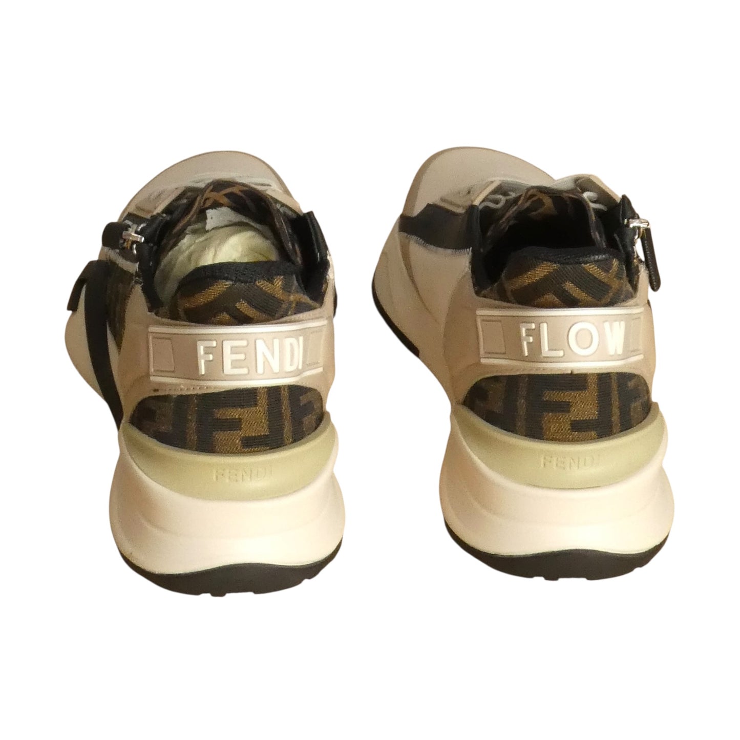 Monogram Flow Sneakers, Size 10