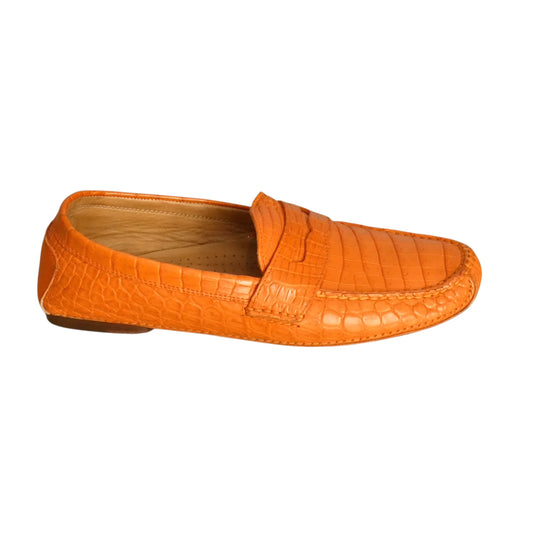 RALPH LAUREN COLLECTIONS - Alligator Loafers, Size 10.5
