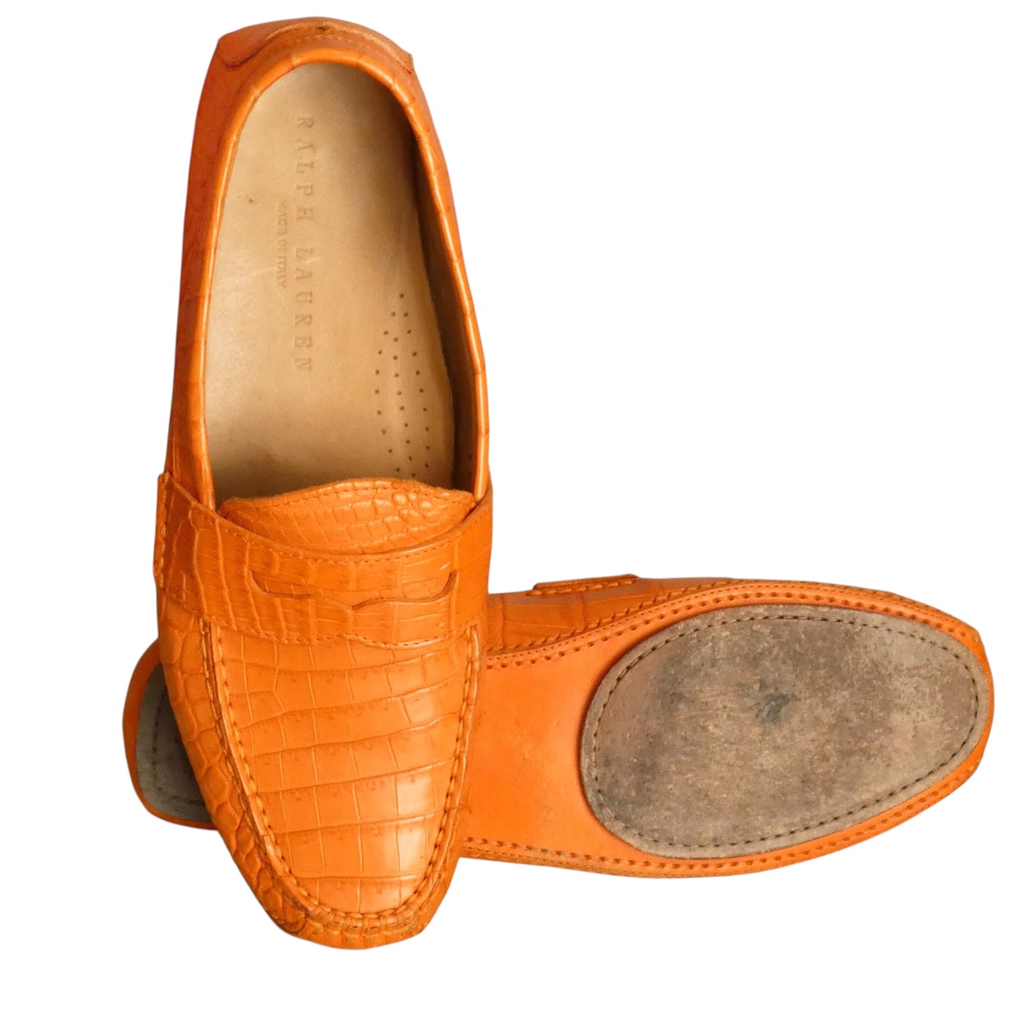 Alligator Loafers, Size 10.5
