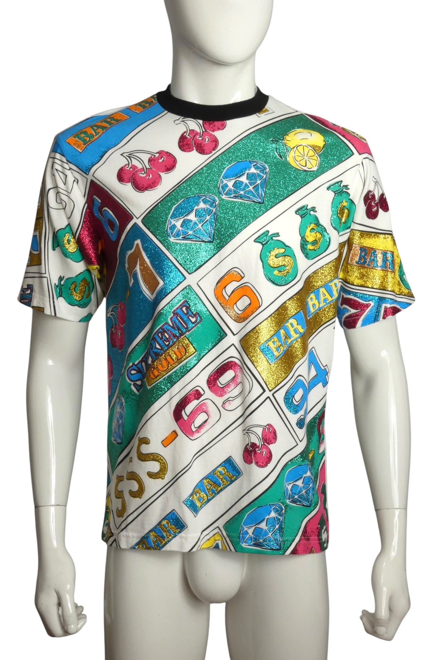 NWOT 2026 Sparkling Glitter T-Shirt, Size Small