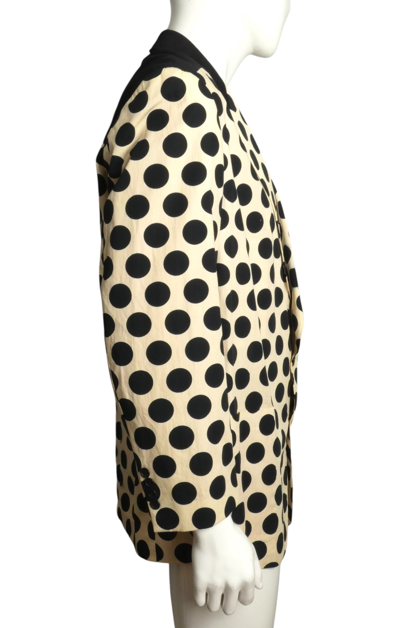 1990s Polka Dot Blazer, Size XL