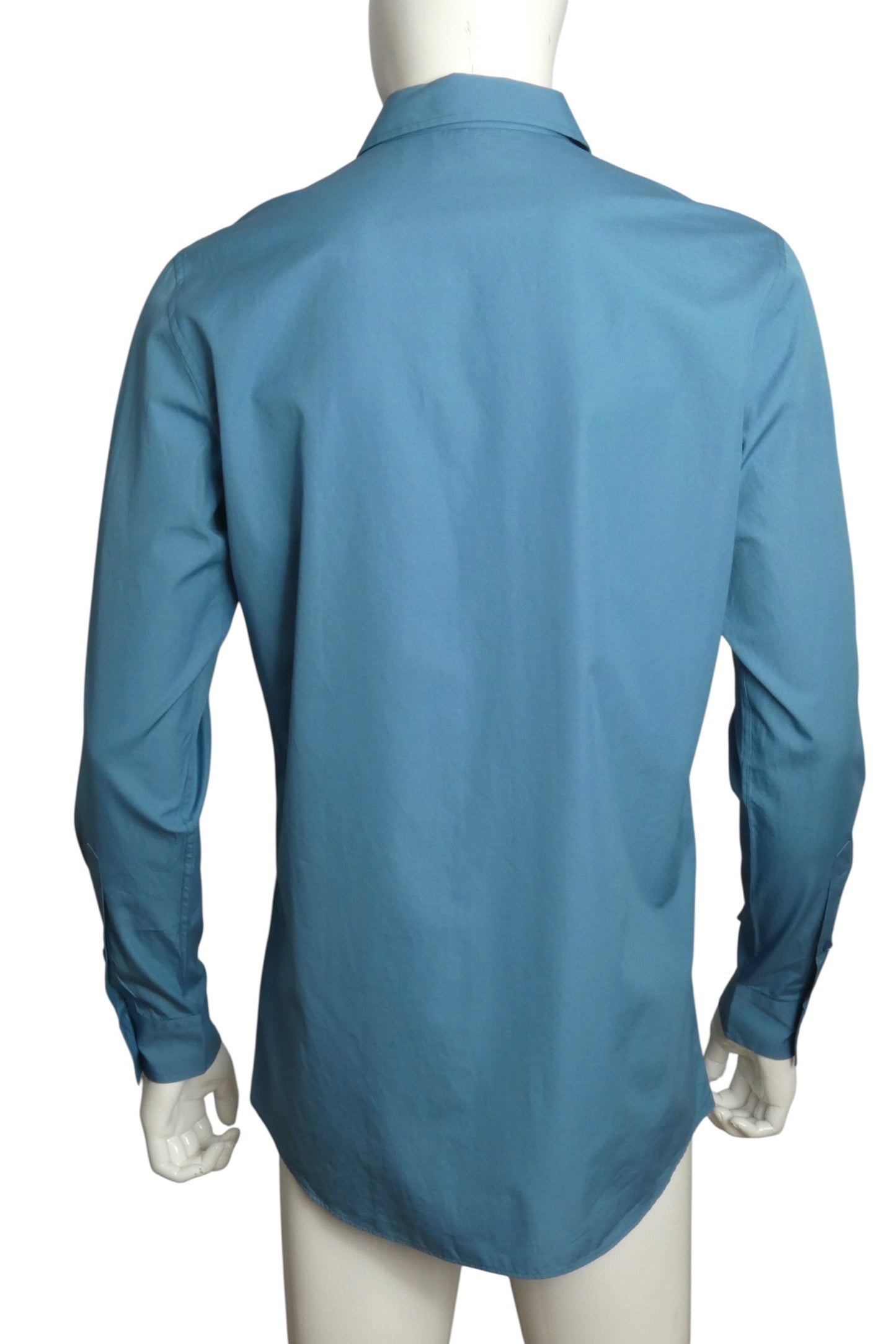 2020 Blue Swirling Logo Shirt, Size-Medium
