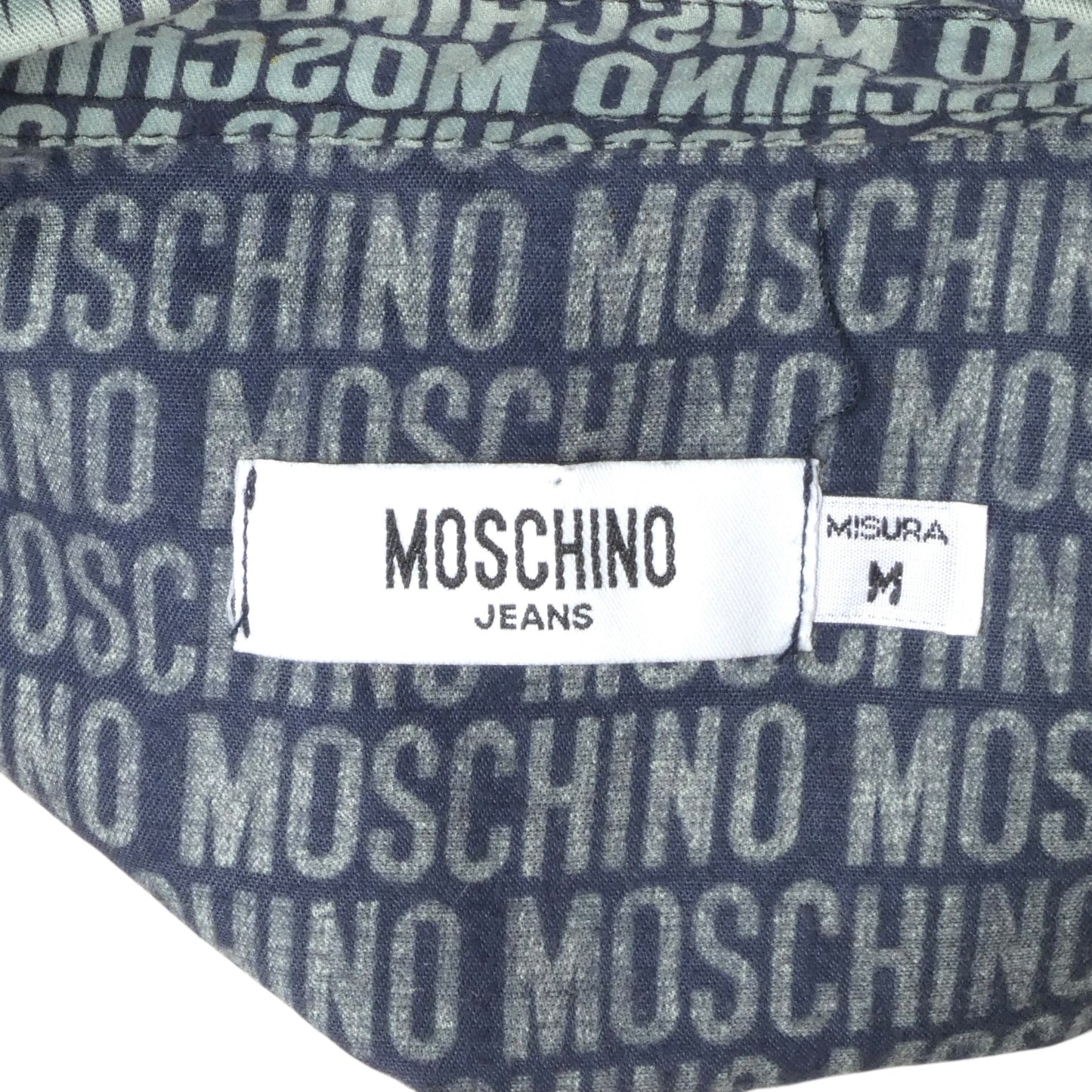 Graphic Print L/S Shirt, Size Medium