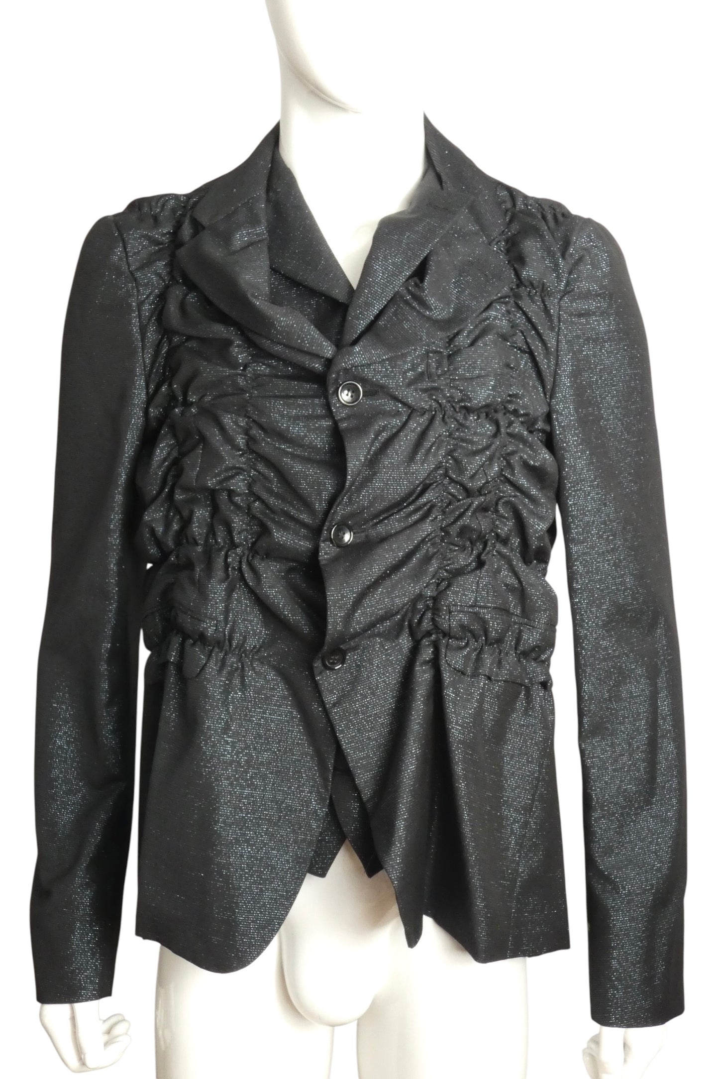 COMME DES GARCONS HOMME PLUS - 2019 Metallic Layered Blazer, Size-XLarge