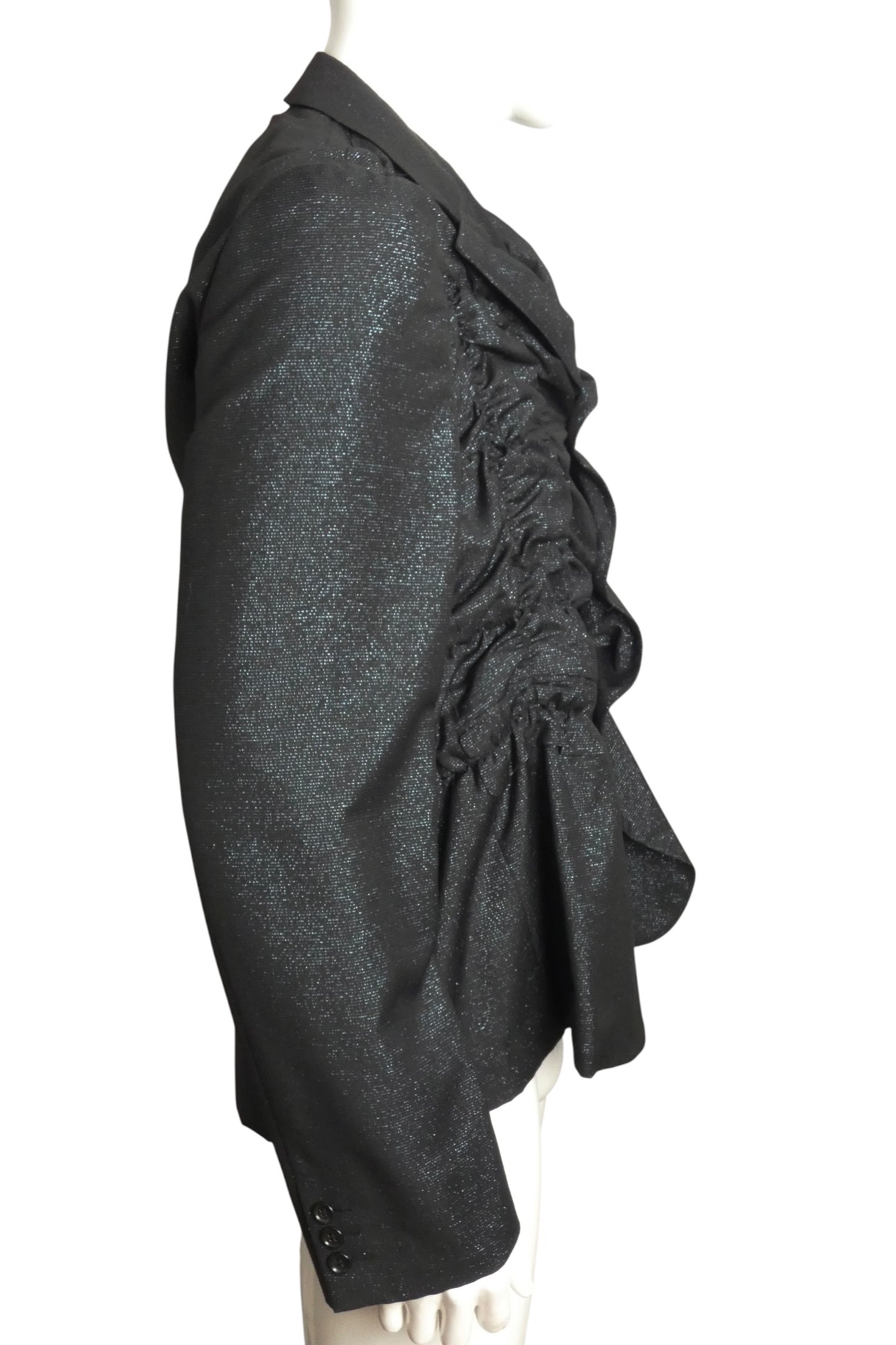 COMME DES GARCONS HOMME PLUS - 2019 Metallic Layered Blazer, Size-XLarge