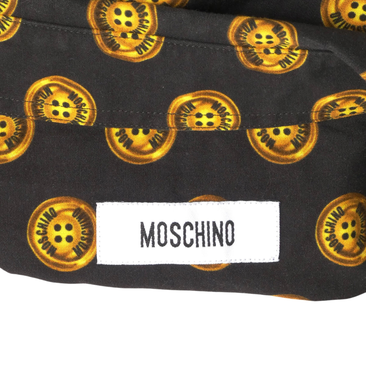 MOSCHINO - Cotton Button Print Shirt, Size-Medium