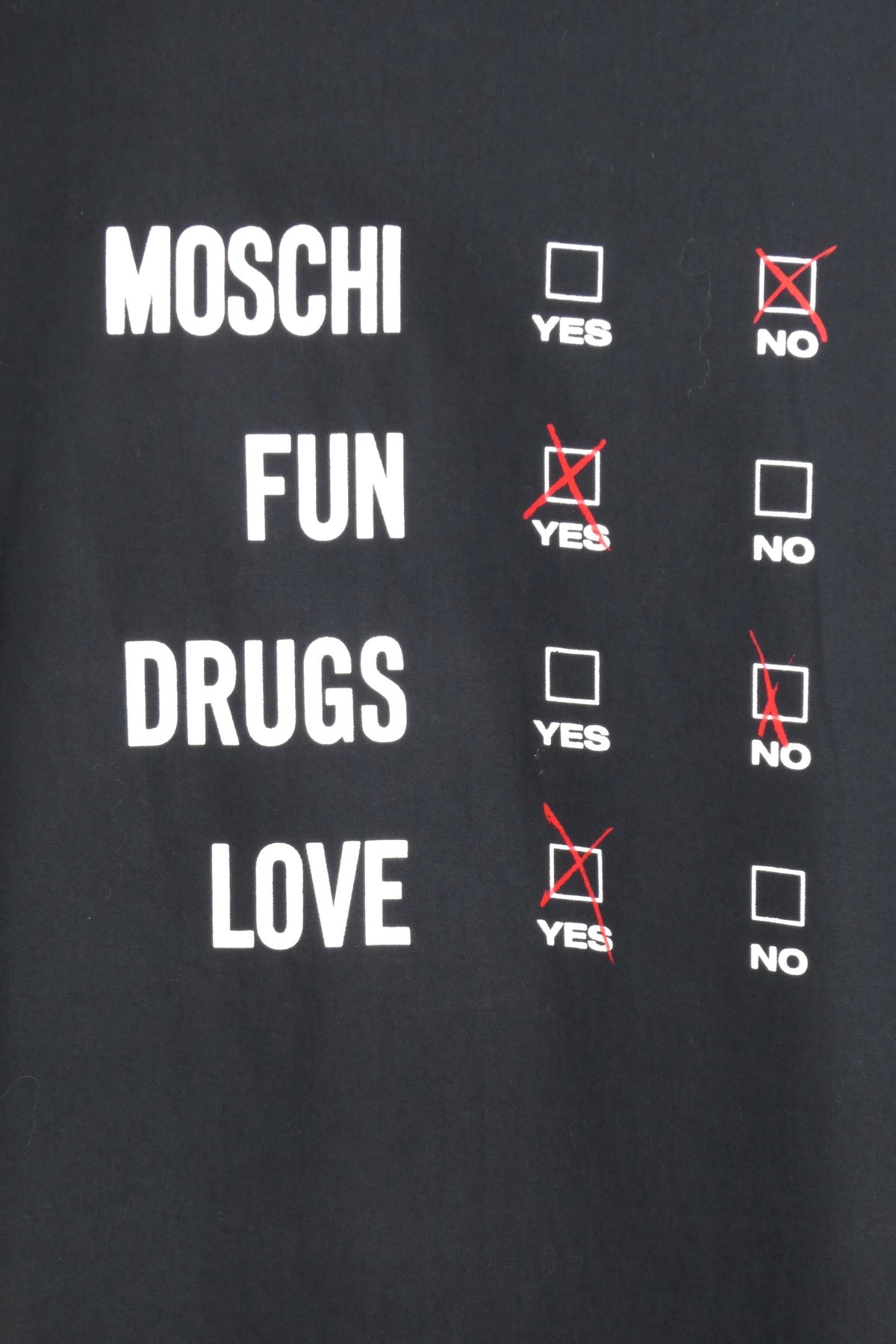 MOSCHINO JEANS - 1990s Cotton Checklist Shirt, Size-XXLarge