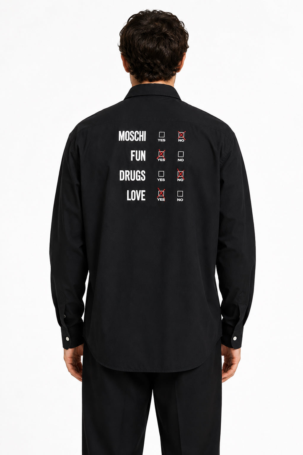 MOSCHINO JEANS - 1990s Cotton Checklist Shirt, Size-XXLarge