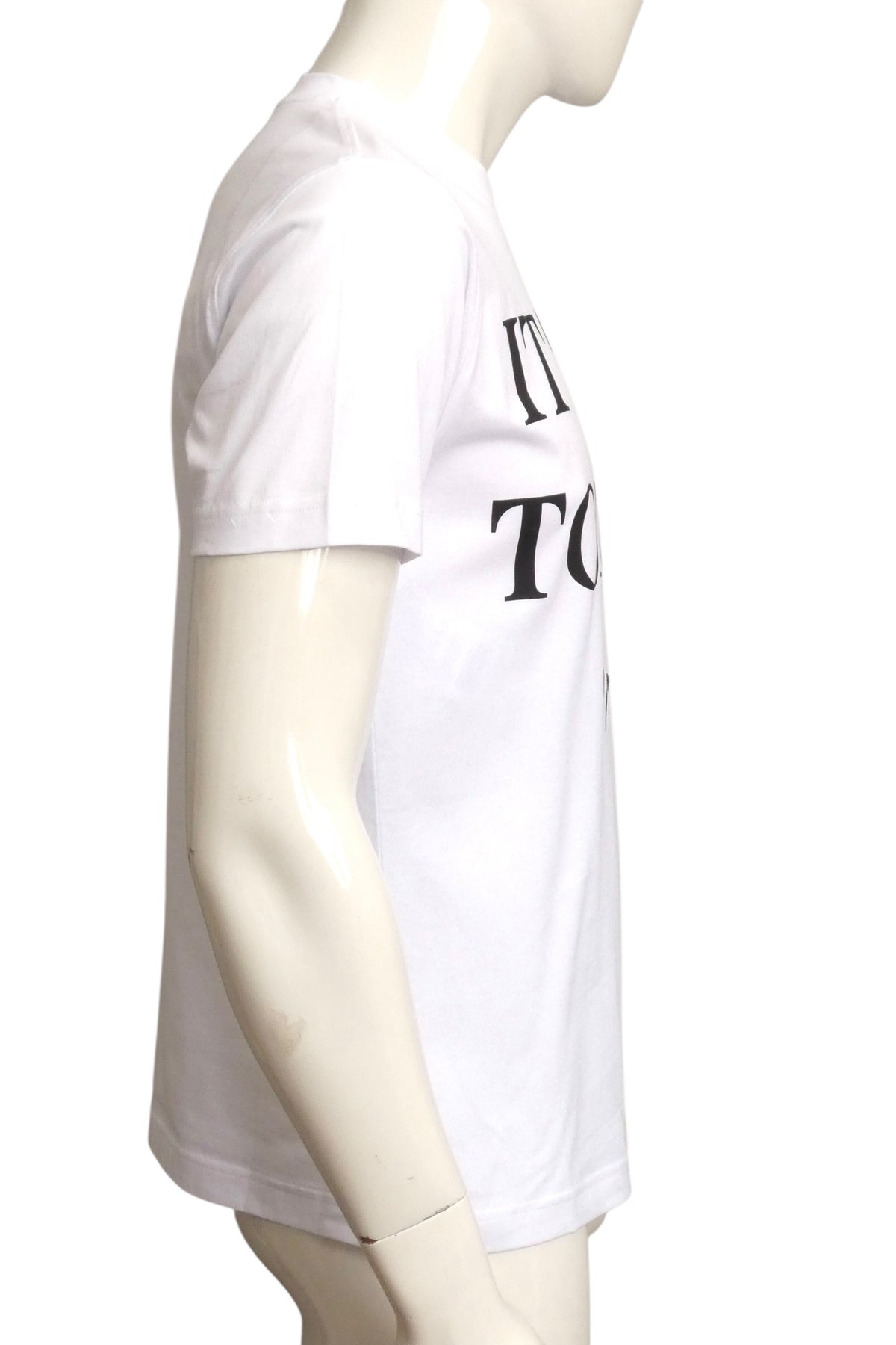 MOSCHINO COUTURE! - 2025 NWT "It's Up To You" T-Shirt, Size Small