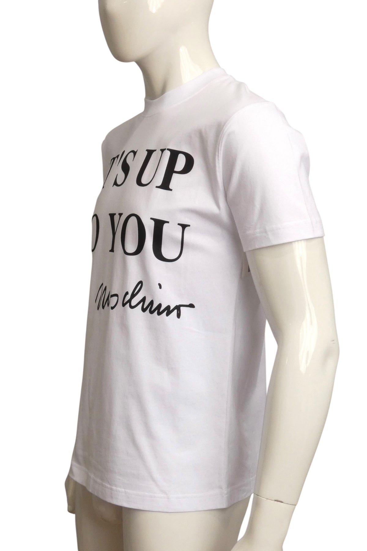 MOSCHINO COUTURE! - 2025 NWT "It's Up To You" T-Shirt, Size Small