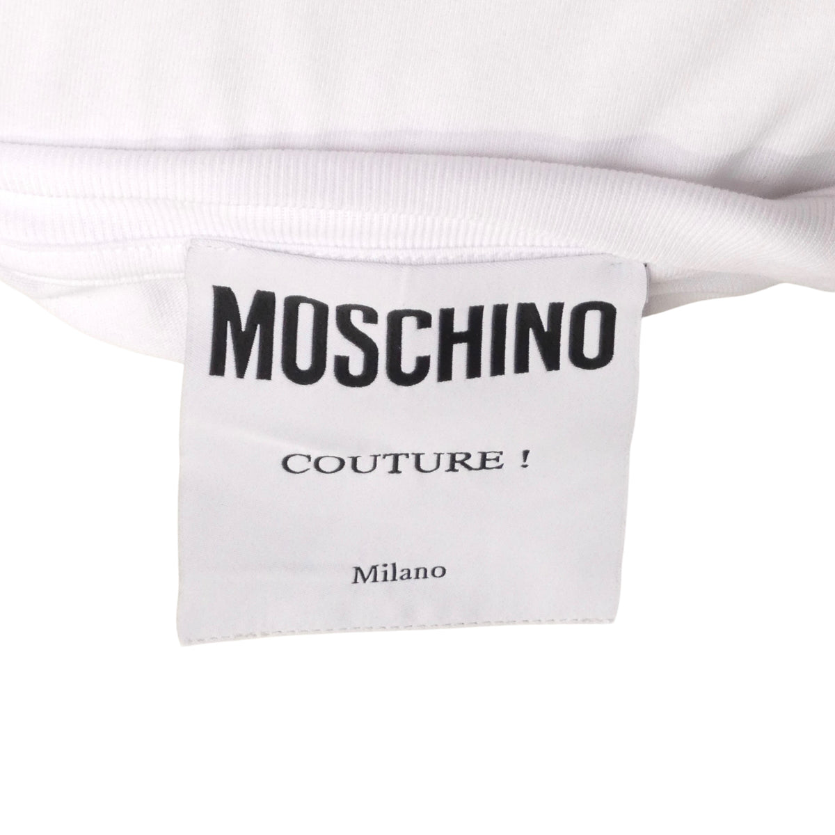 MOSCHINO COUTURE! - 2025 NWT "It's Up To You" T-Shirt, Size Small