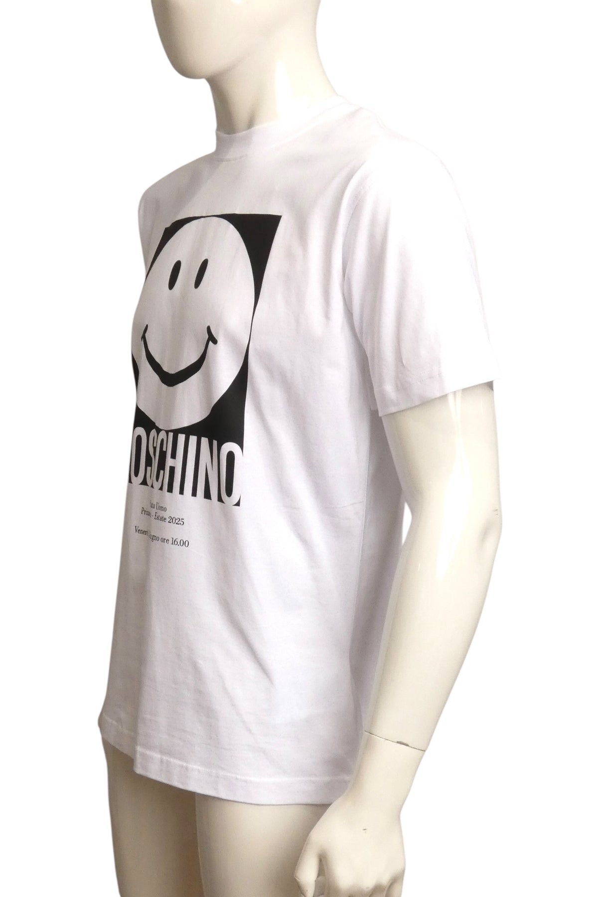 MOSCHINO COUTURE! - 2025 NWT Smiley T-Shirt, Size-Small