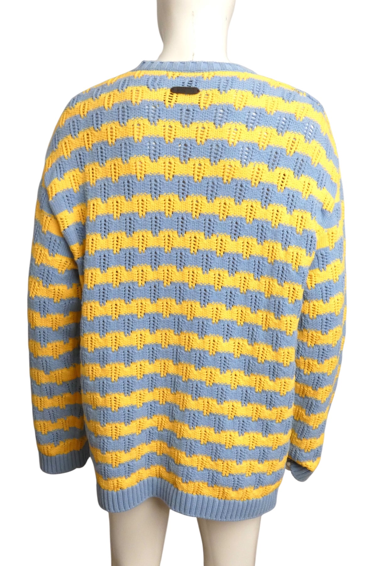 MOSCHINO COUTURE! - 2025 NWOT Cotton Stripe Sweater, Multiple Sizes Available
